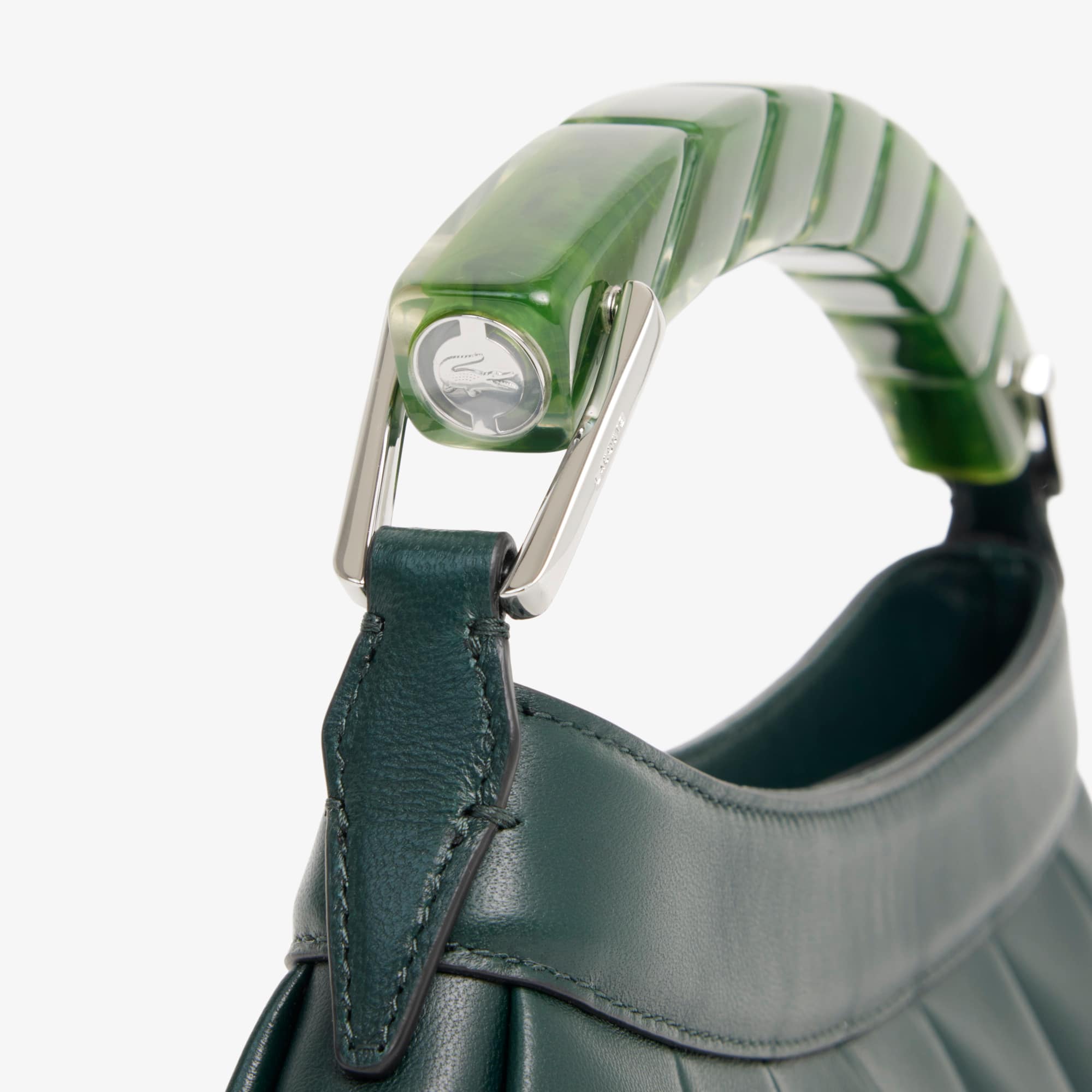 Runway H Lenglen Leather Bag - Green gables
