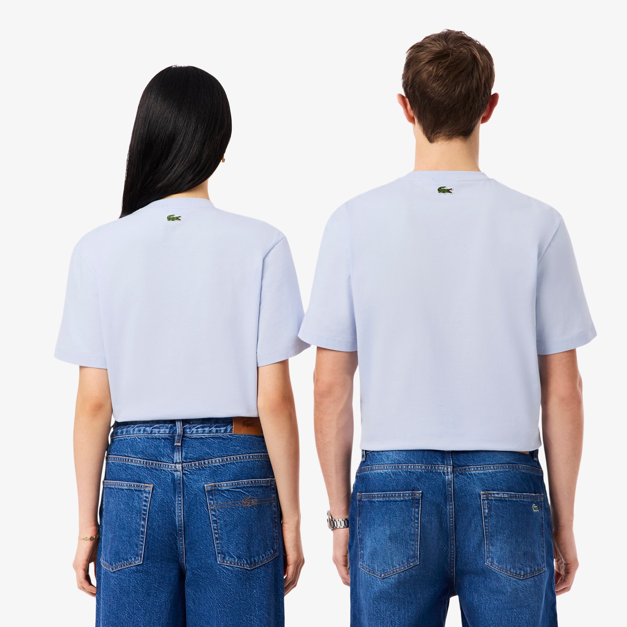 Embossed Branding Jersey T-Shirt - Phoenix blue