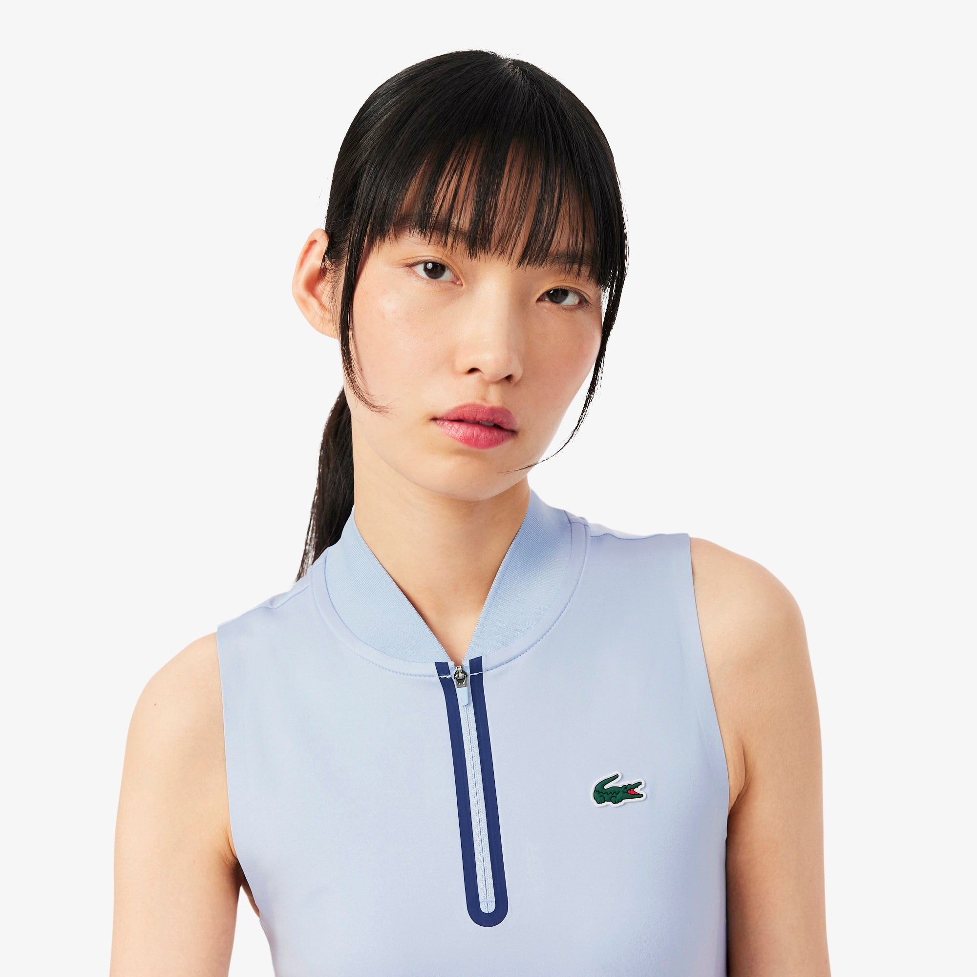 Sleeveless Ultra Dry Stretch Tennis Polo - Phoenix blue