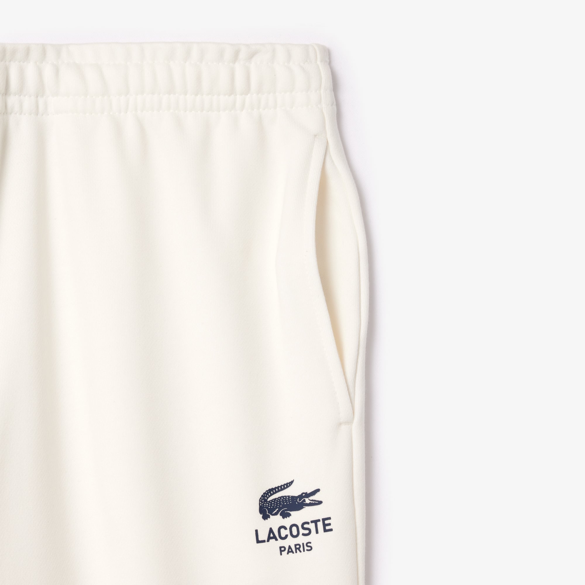 Unisex Tapered Leg Sweatpants - White