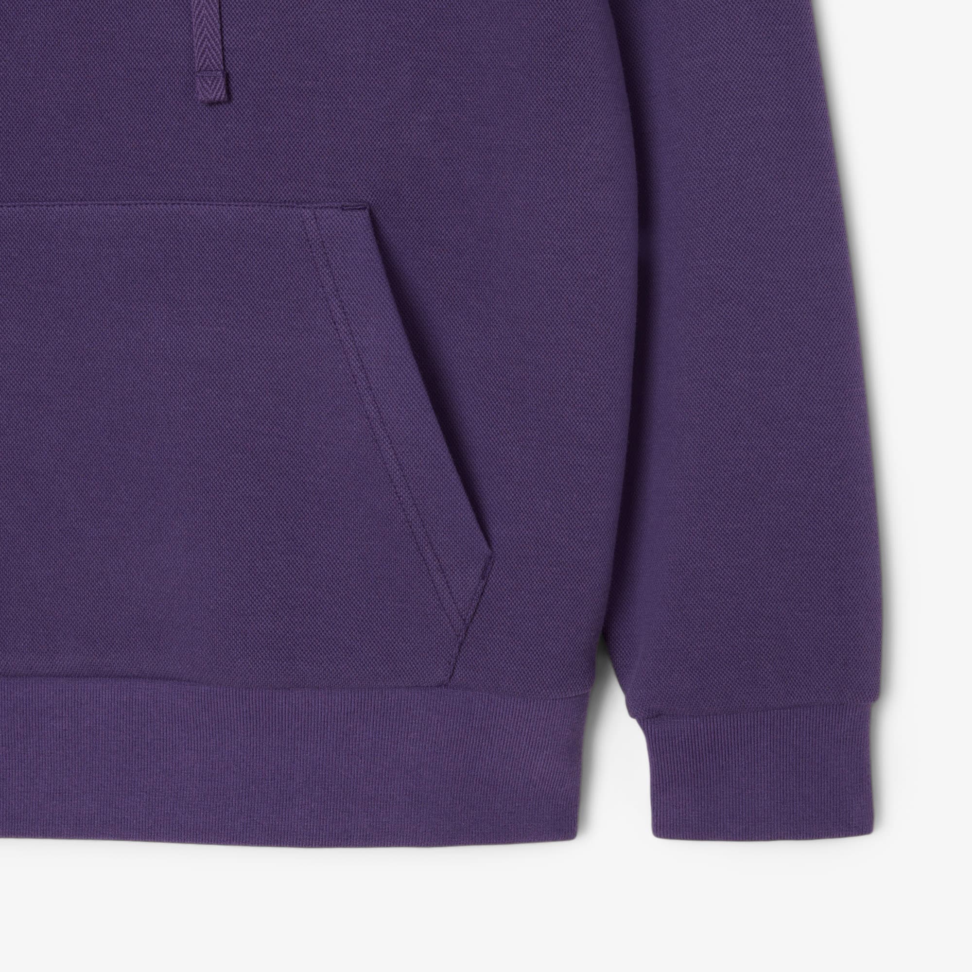 Women's Piqué Hoodie - Purple