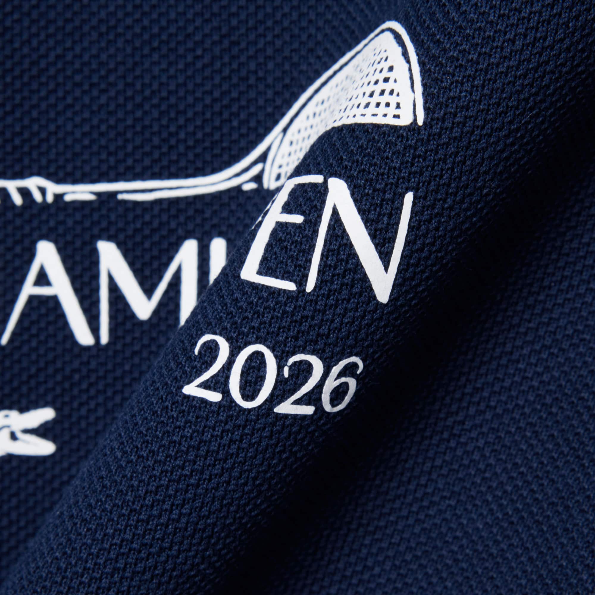 Miami Open Edition Petit Piqué Polo - Navy Blue
