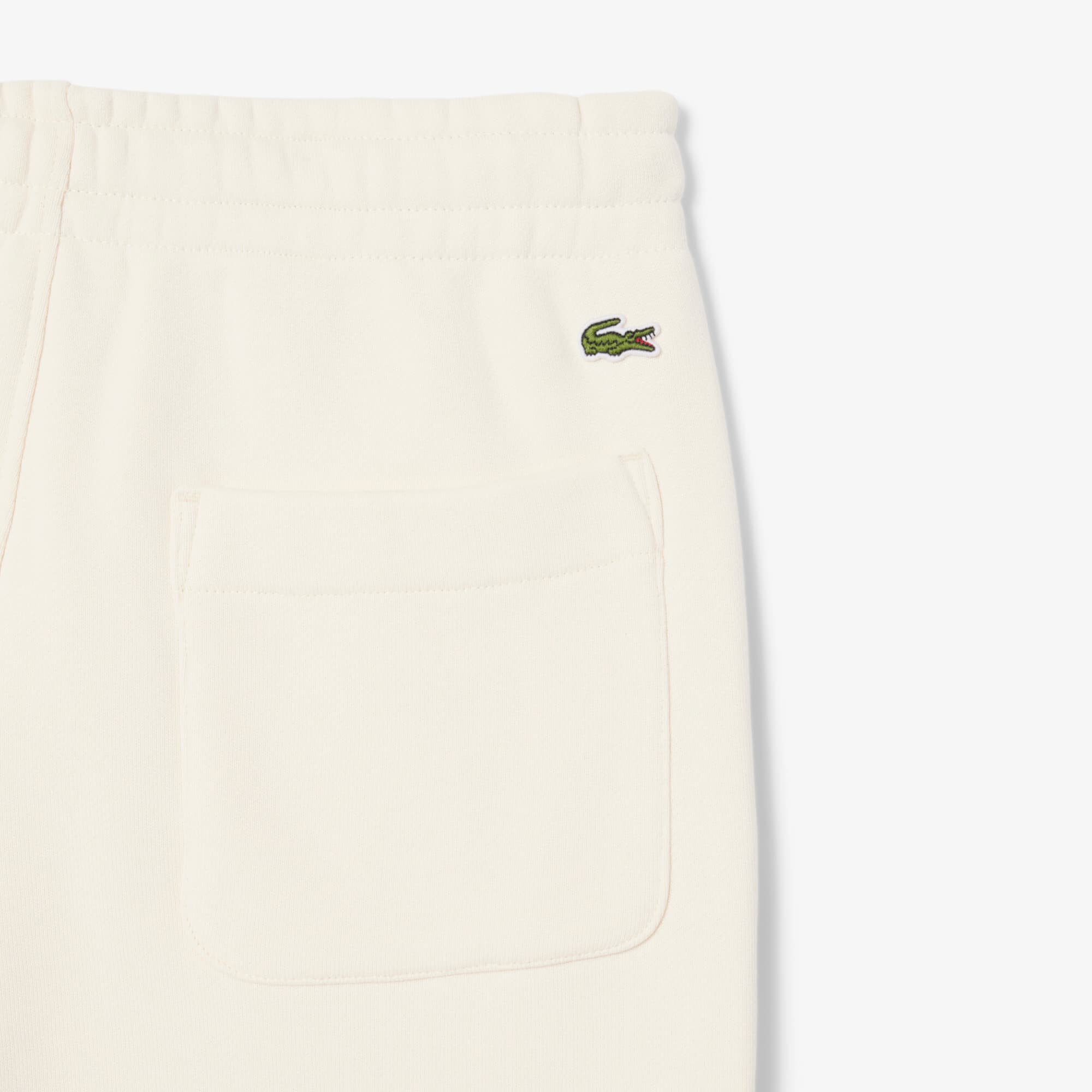 Women's Embossed Logo Fleece Pants - Cream