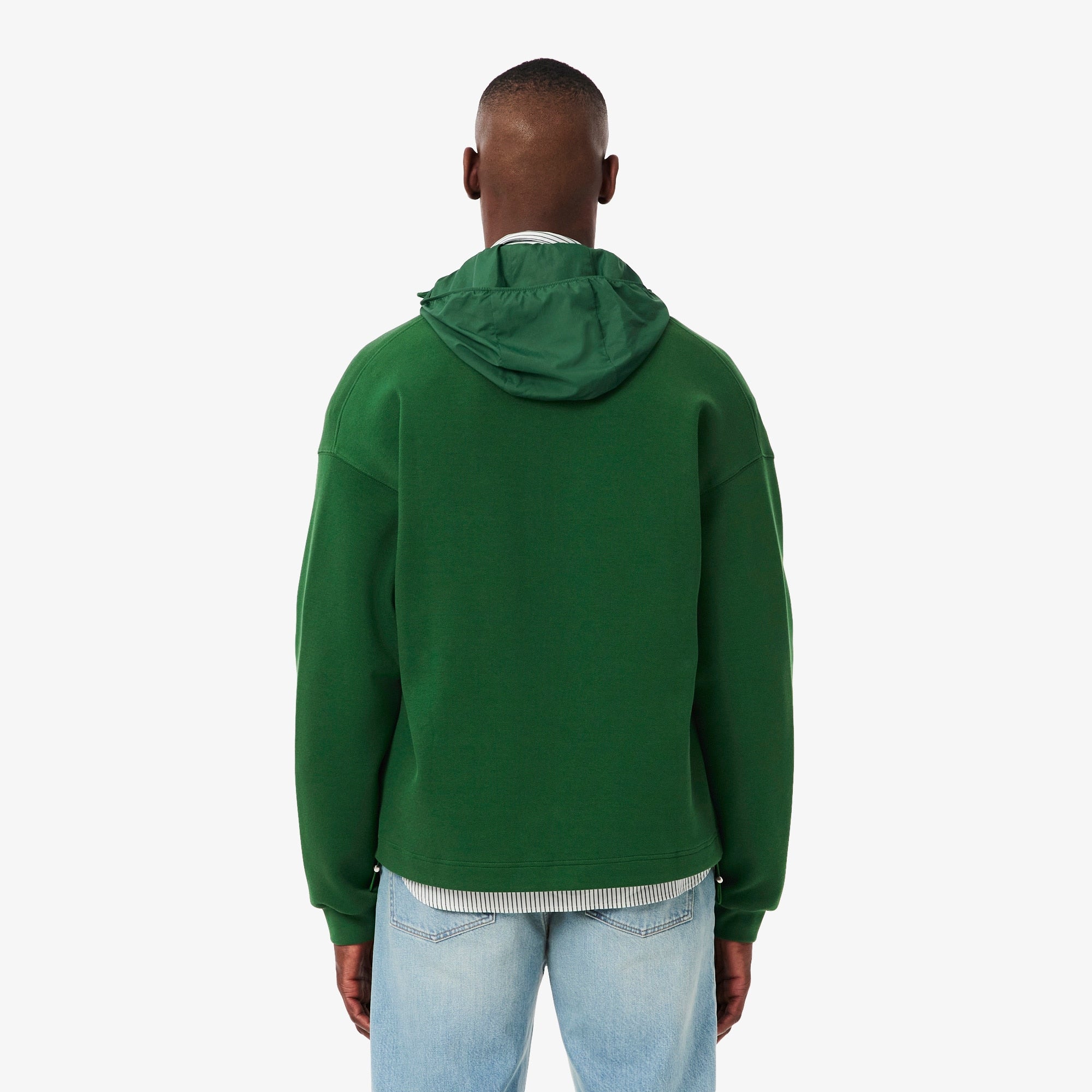Men's Loose Fit Signature Badge Sweatshirt - Pine green