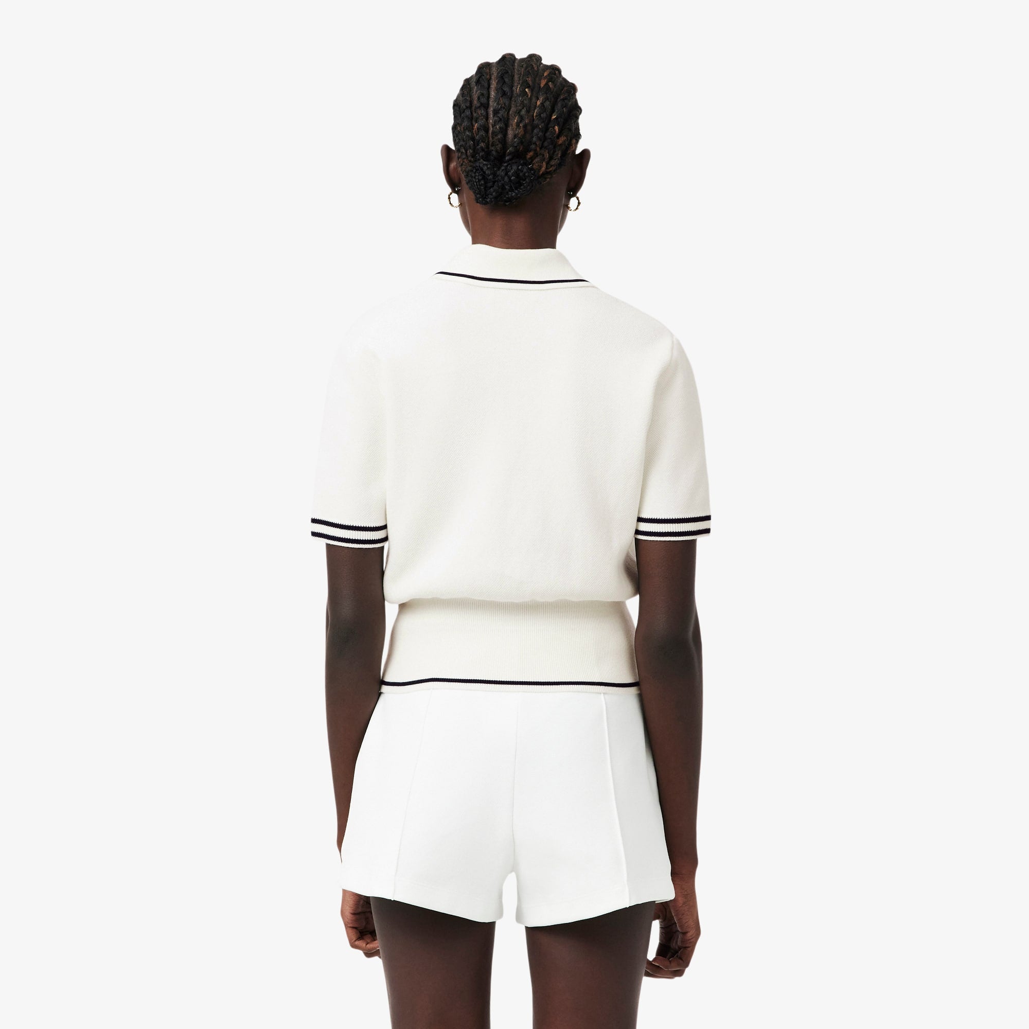 Made In France Cotton Polo - White