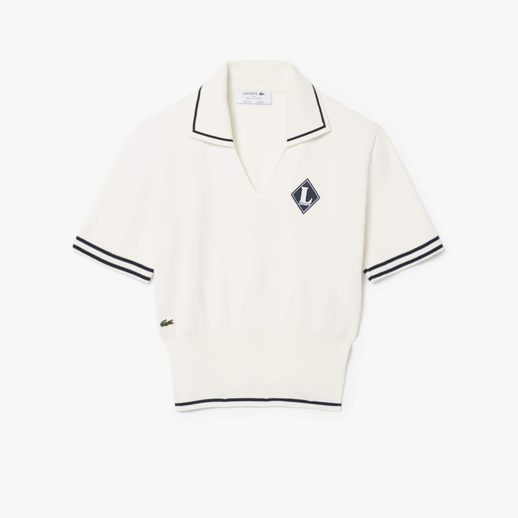 Made In France Cotton Polo - White