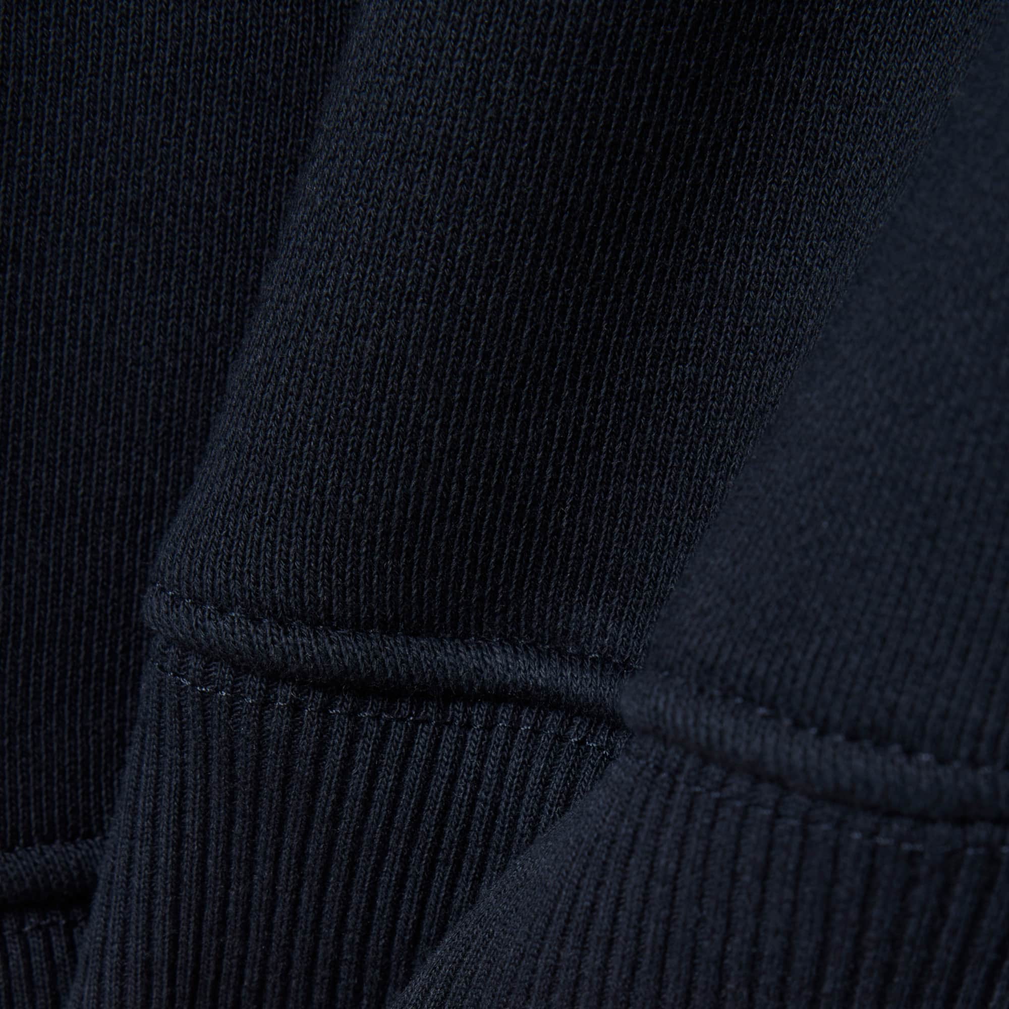 Tennis Print Hoodie - Black