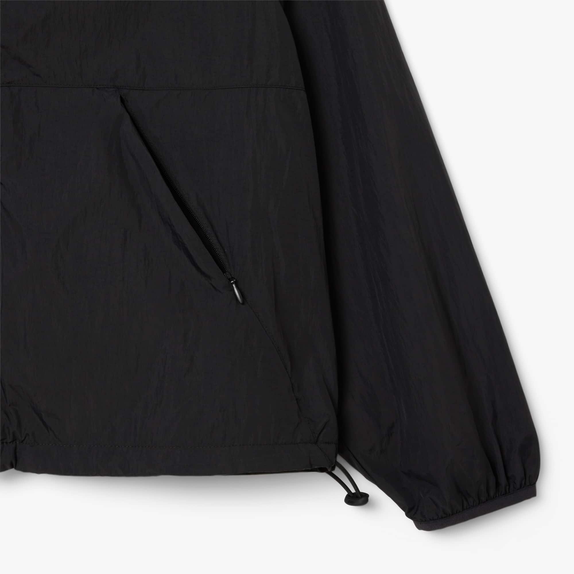 Women's Hooded Track Jacket - Black