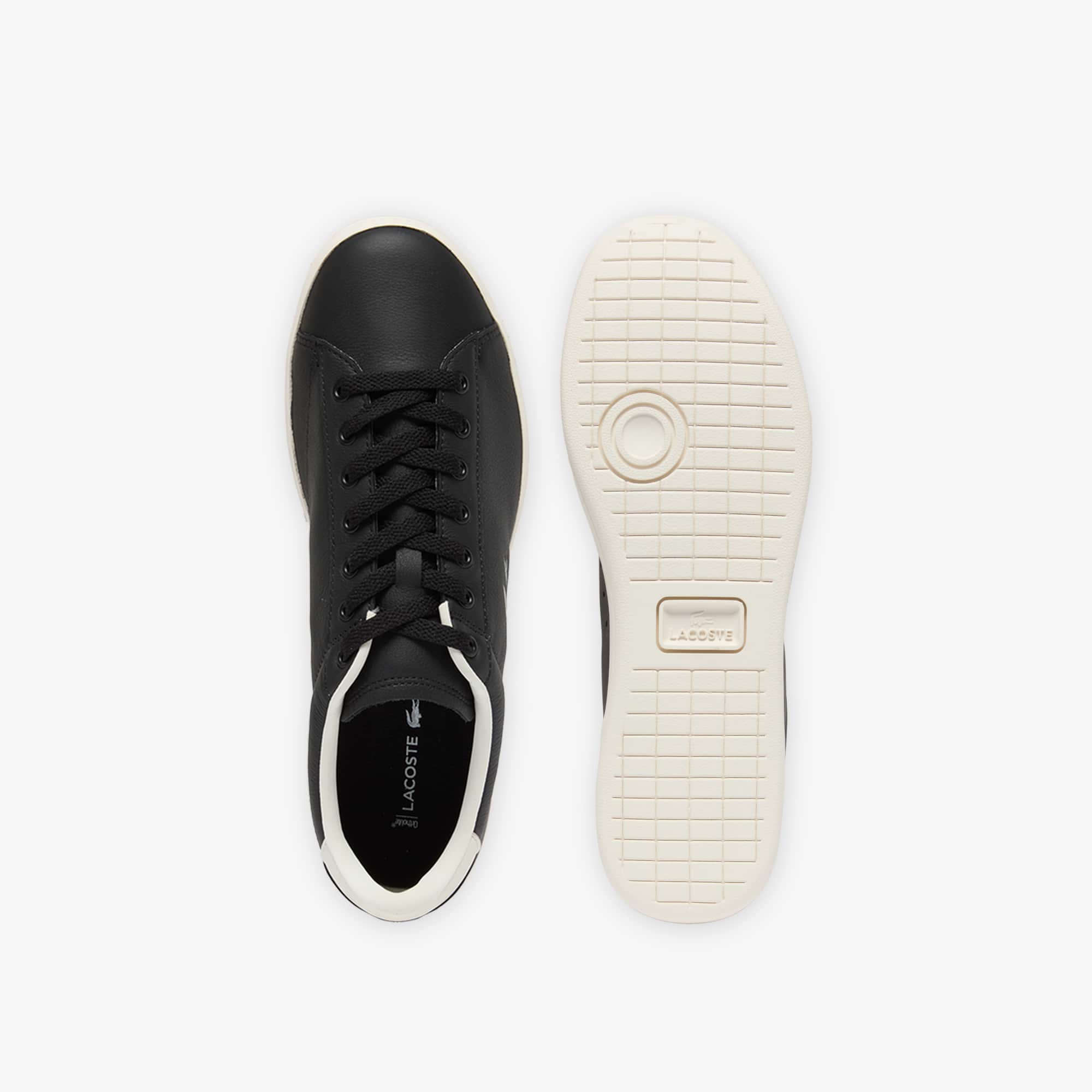 Men's Carnaby Set Leather Sneakers - BLACK/OFFWHITE
