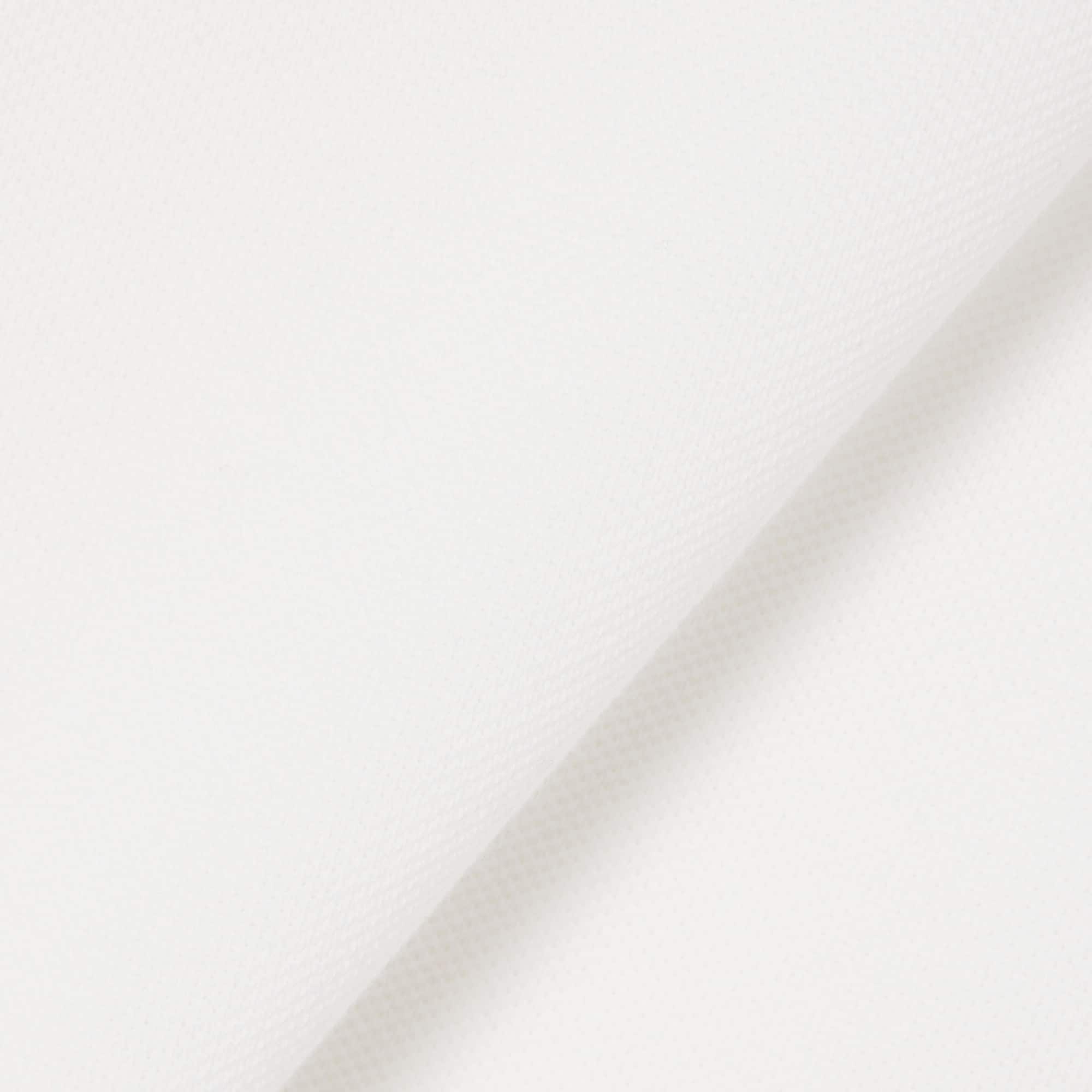 Classic Fit Badge Accent Piqué Polo - White