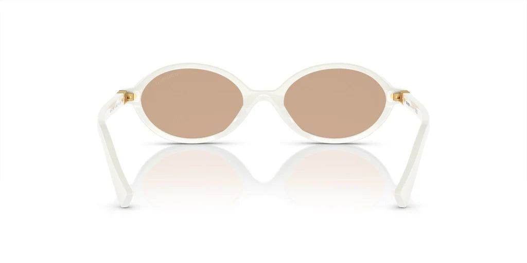Miu Miu SMU04Z - (White/Orange Internal Silver Mirror)