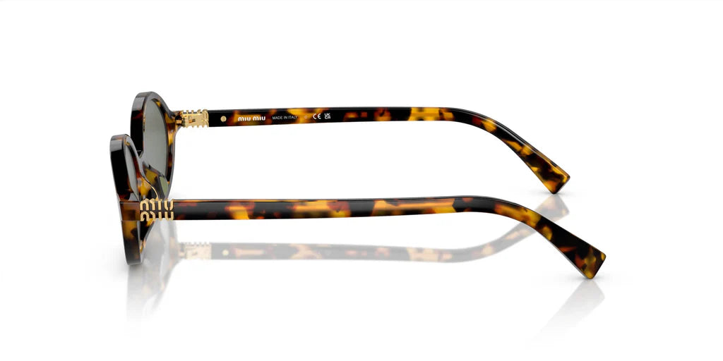 Miu Miu SMU04Z - (Honey Havana/Green Silver Mirror)