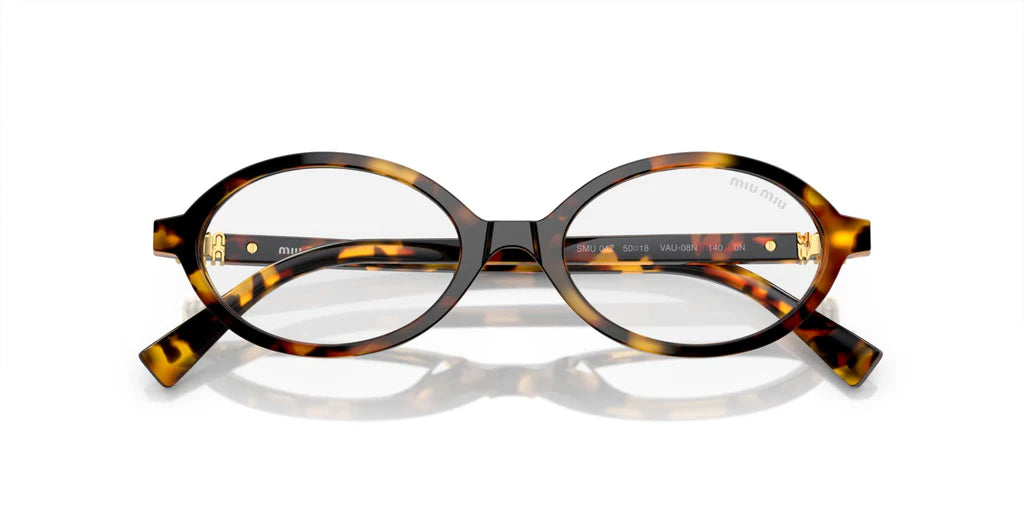 Miu Miu SMU04Z - (Honey Havana/Clear Blue Light Filter)