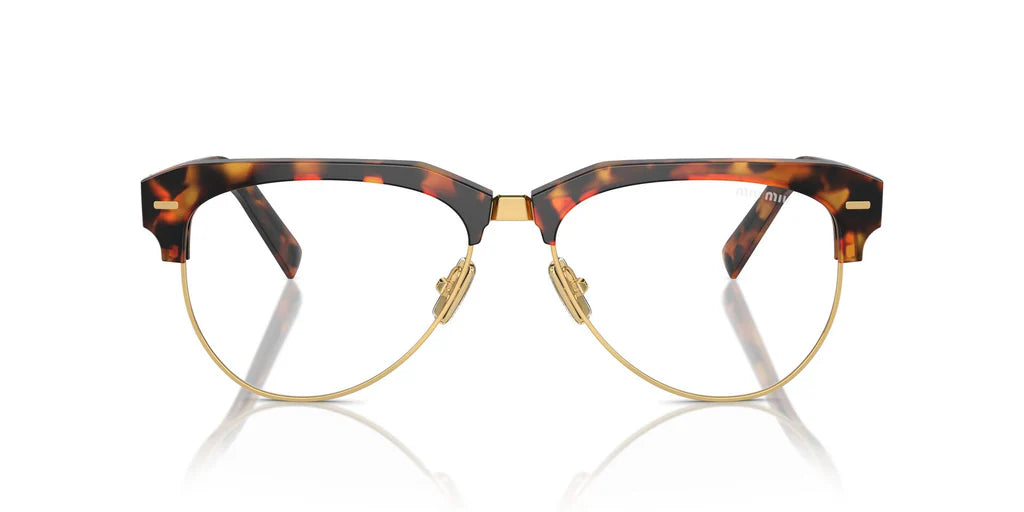 Miu Miu SMU09Z - (Cork Trotoise/Clear Blue Light Filter)