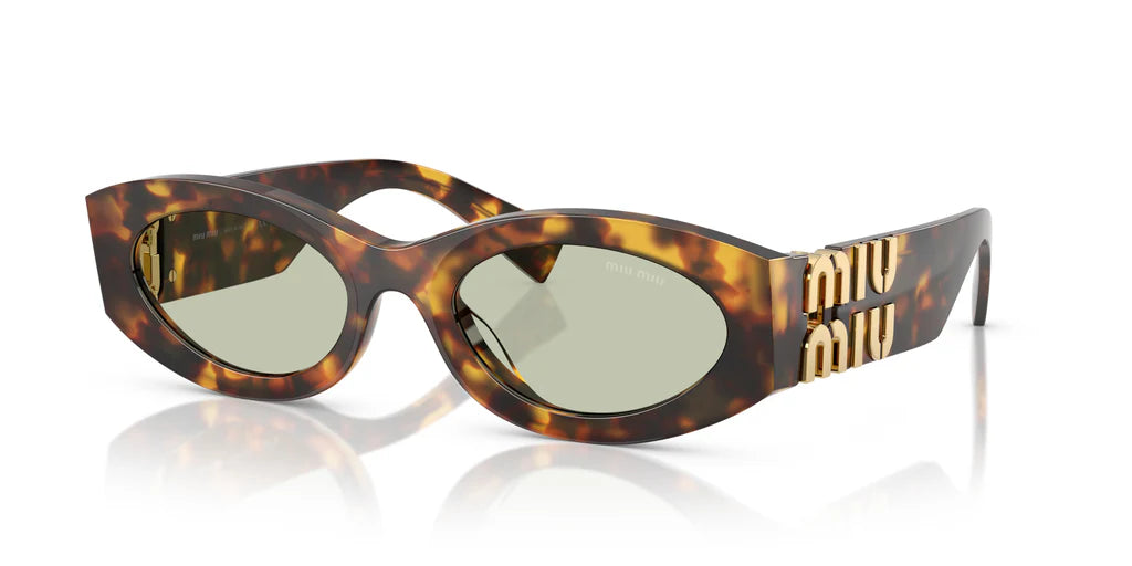 Miu Miu SMU11W - (Honey Havana/Light Green)