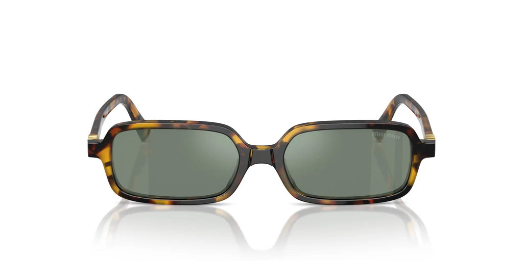 Miu Miu SMU11Z - (Honey Havana/Green Silver Mirror)