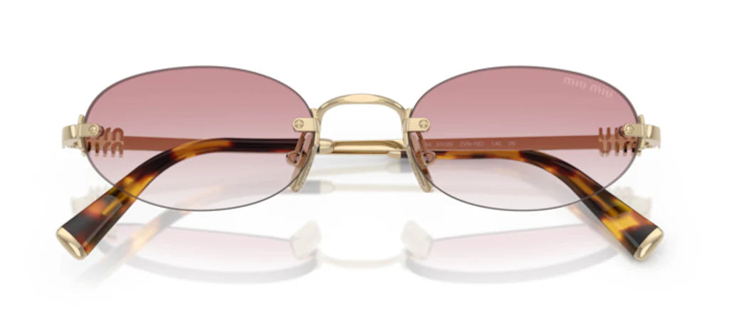 Miu Miu SMUA54S - (Pale gold/Pink)