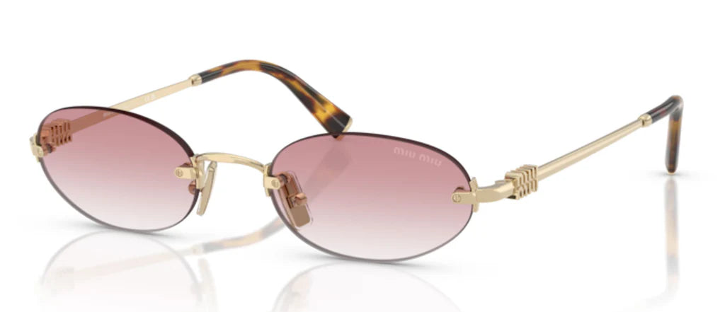 Miu Miu SMUA54S - (Pale gold/Pink)