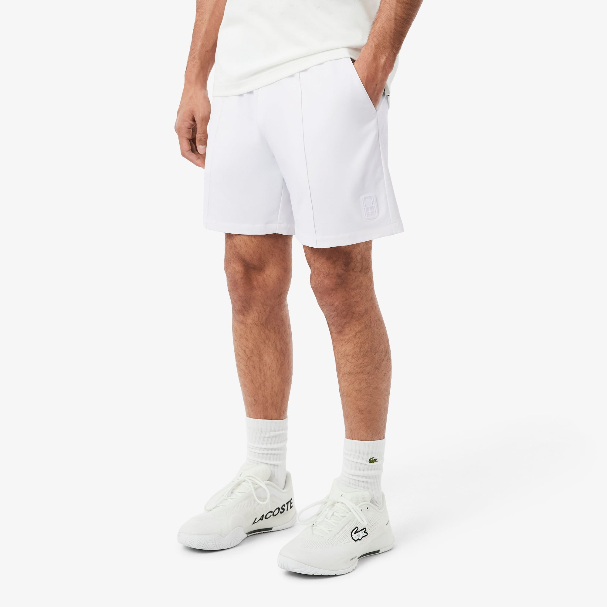 Tennis Heritage Ultra Dry Stretch Shorts - White