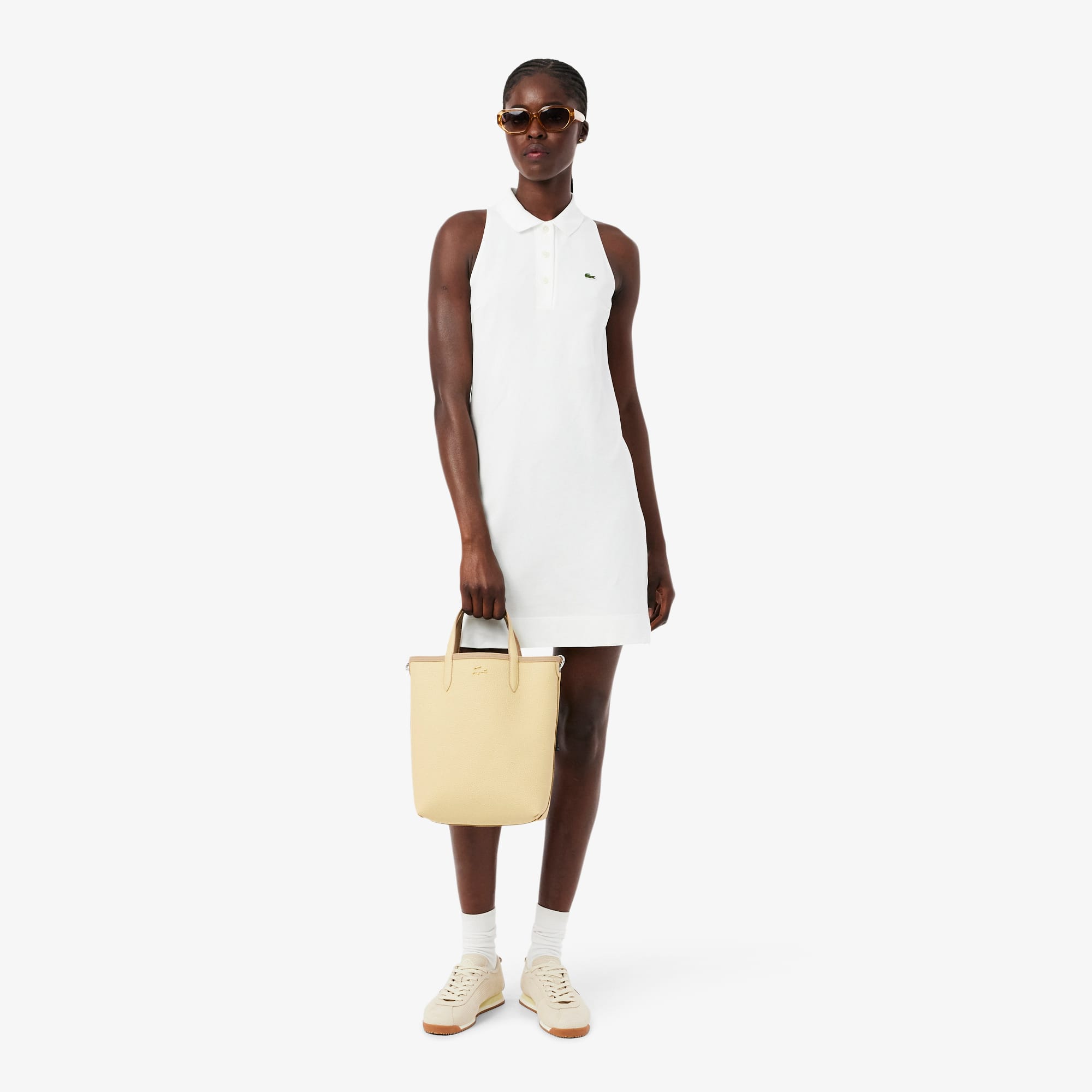 Anna Vertical Reversible Tote - VIENNOIS SOJA
