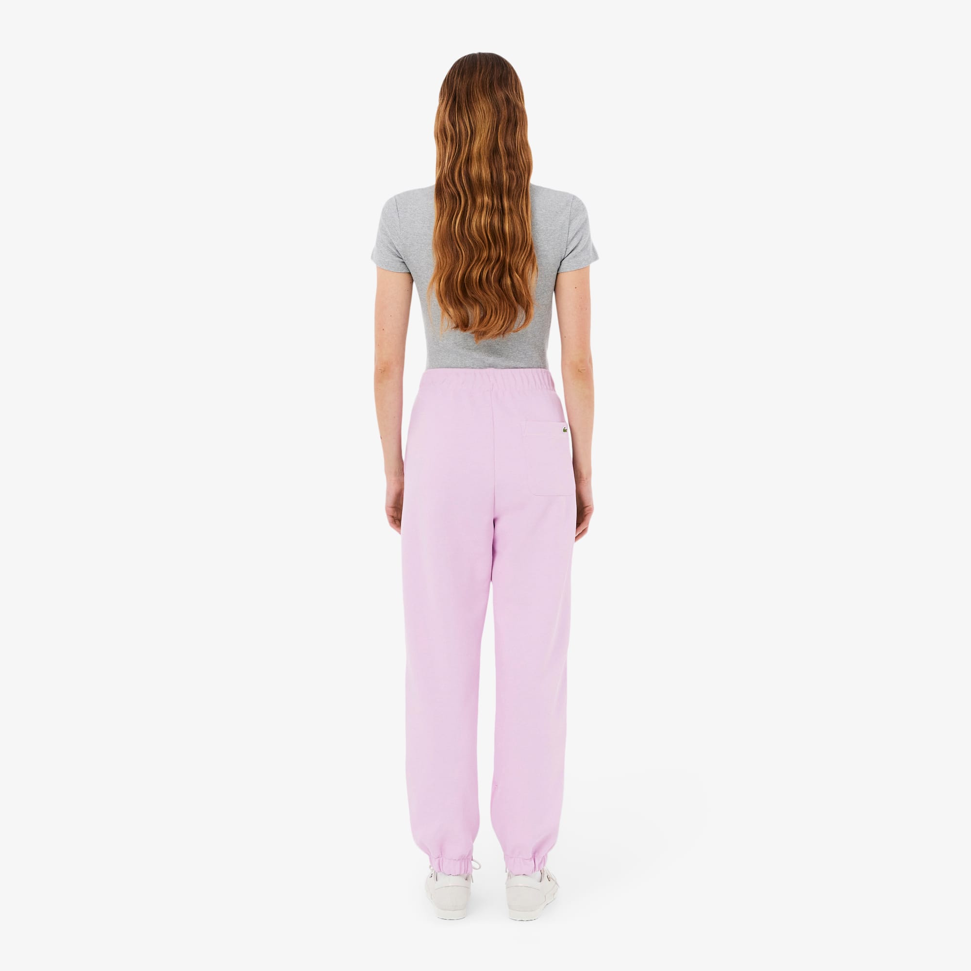 Women's Piqué Sweatpants - Pink