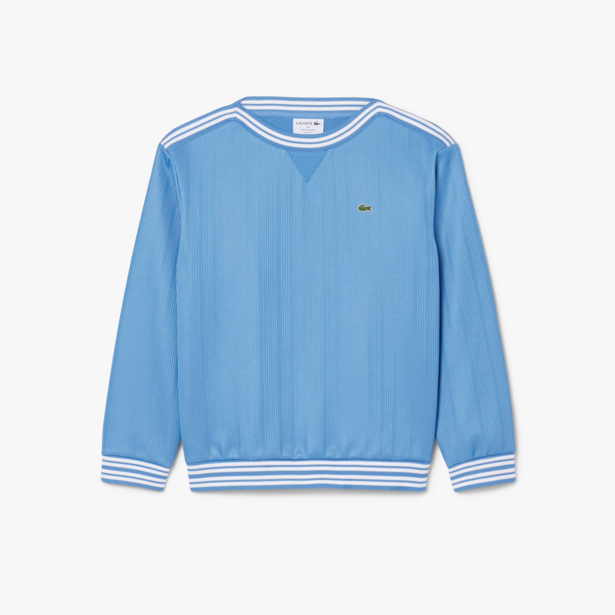 Made In France Boat Neck Sweatshirt - Blue / White
