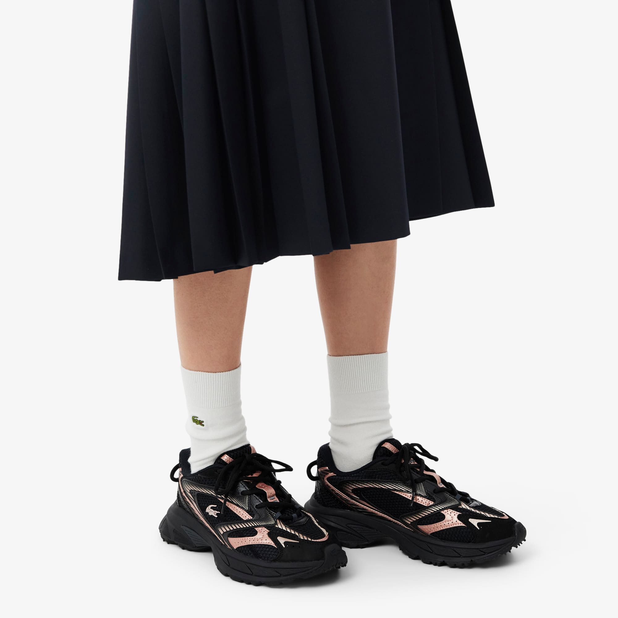 Women's L003 Neo Shot Sneakers - BLK/PNK