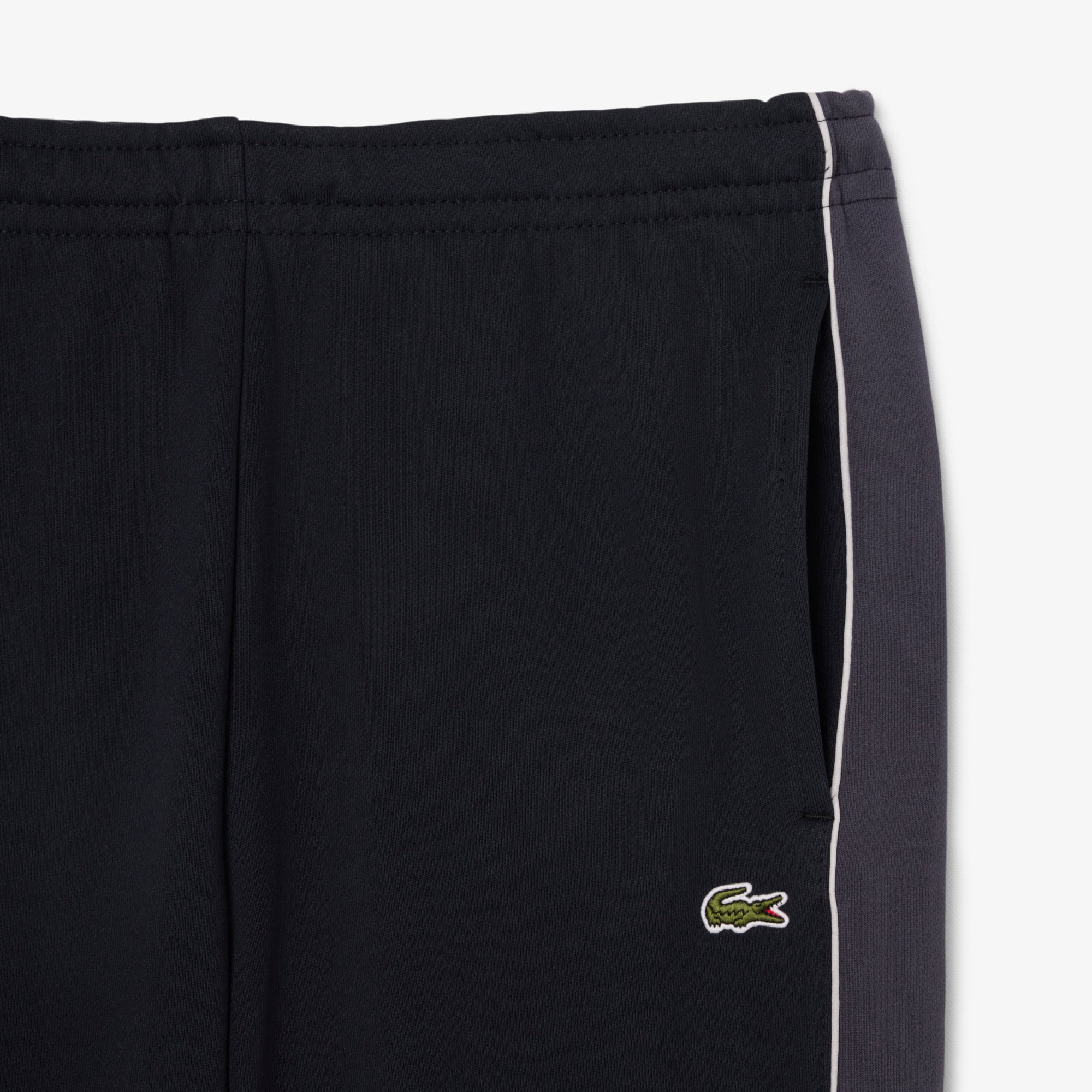Tapered Leg Sweatpants - Noir / Gris Fonce