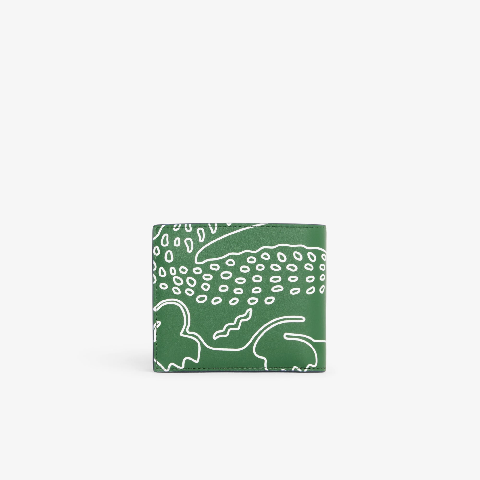 Medium FG Leather Billfold - Vert