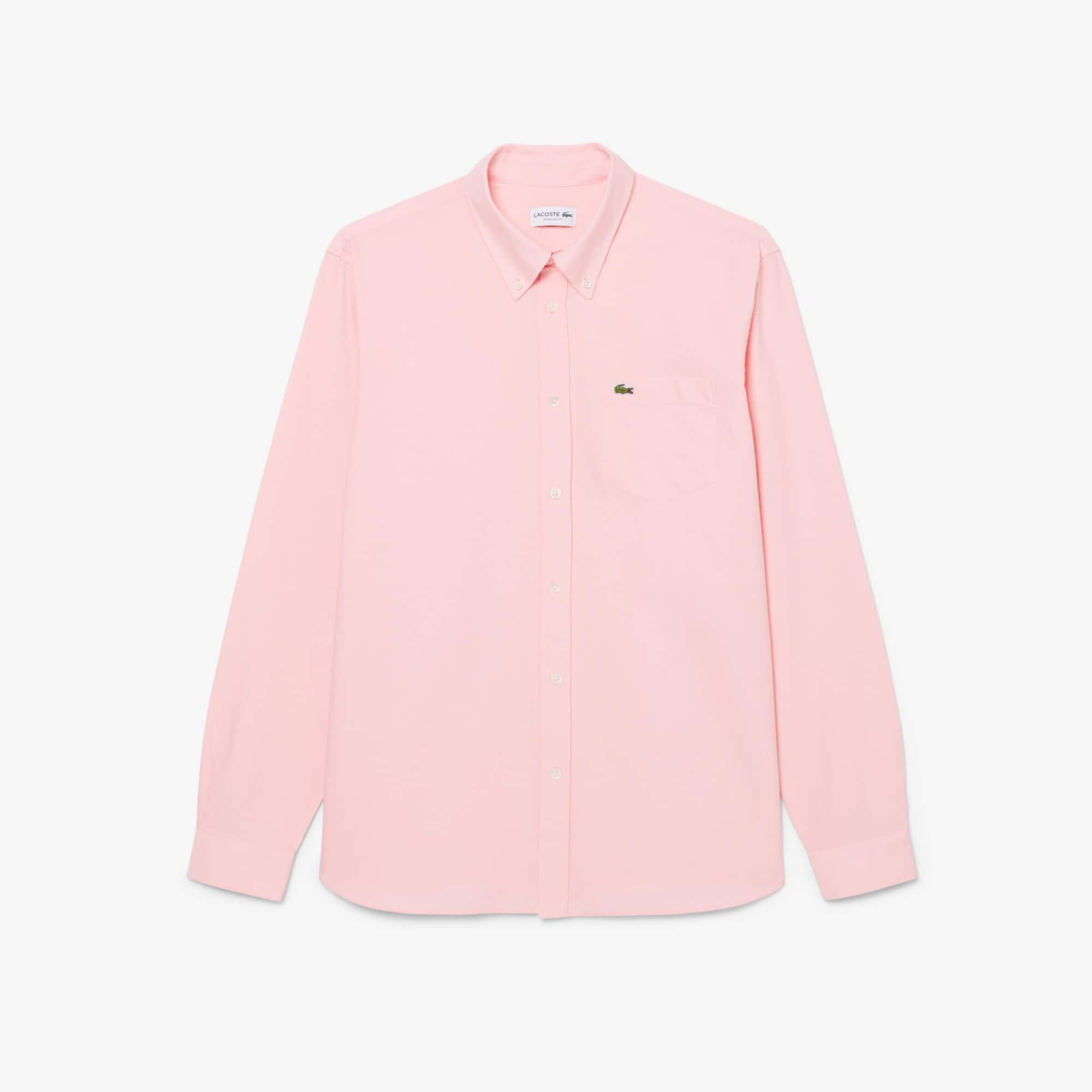Men's Regular Fit Oxford Shirt - Light Pink