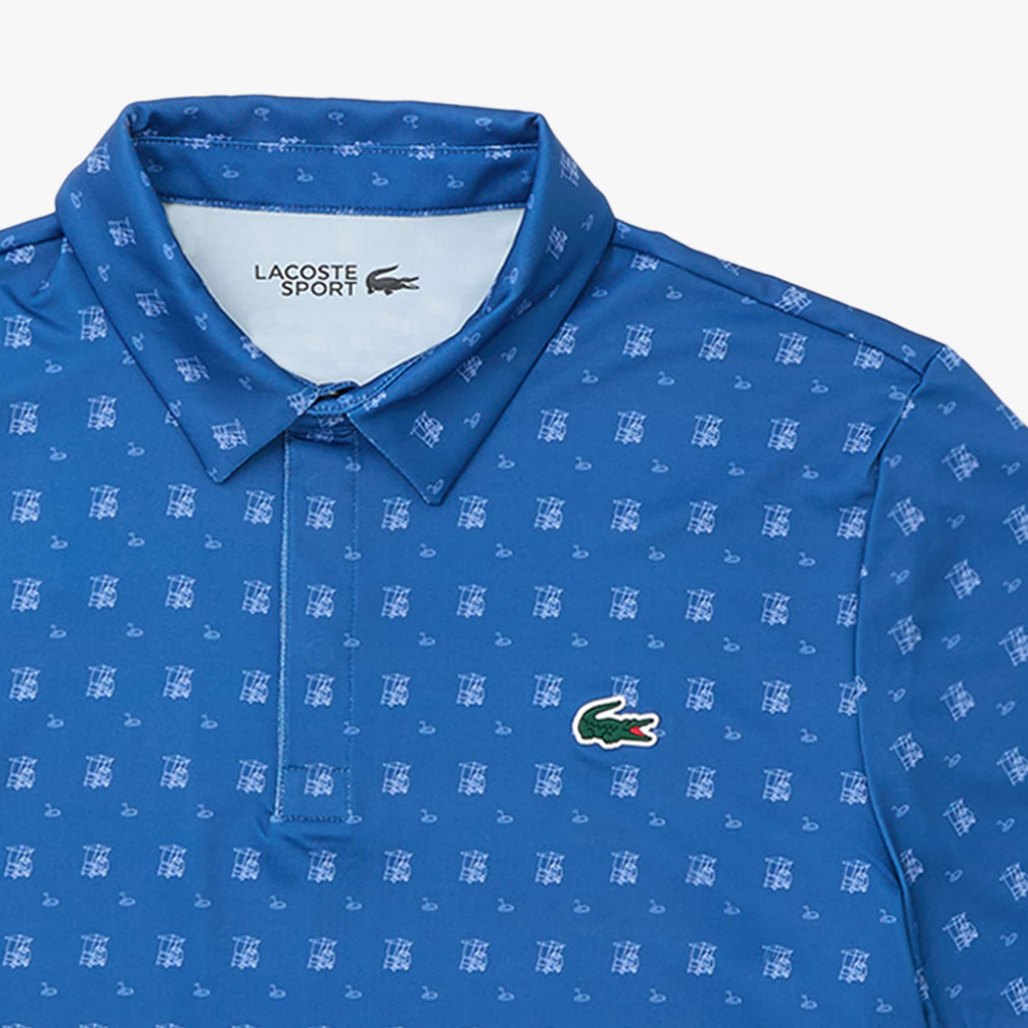 Men's Regular Fit UV Protect Golf Polo - Bleu / Violet