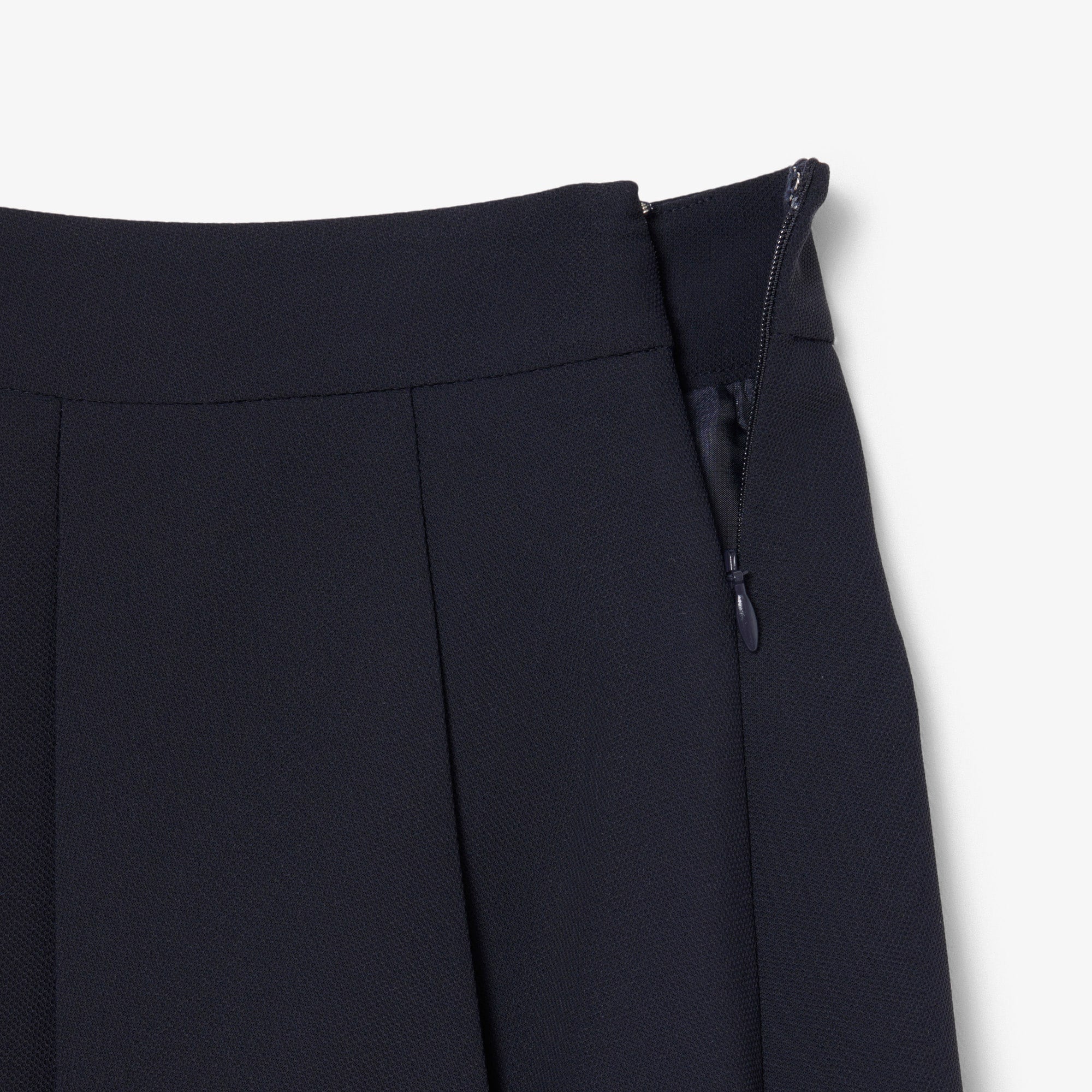 Short Fluid Pleated Skirt - Abysm blue