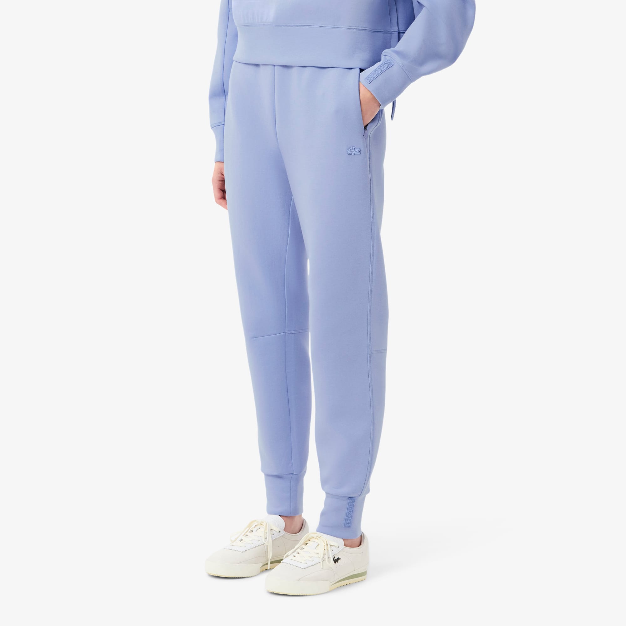 Women's Cotton Sweatpants - Purple