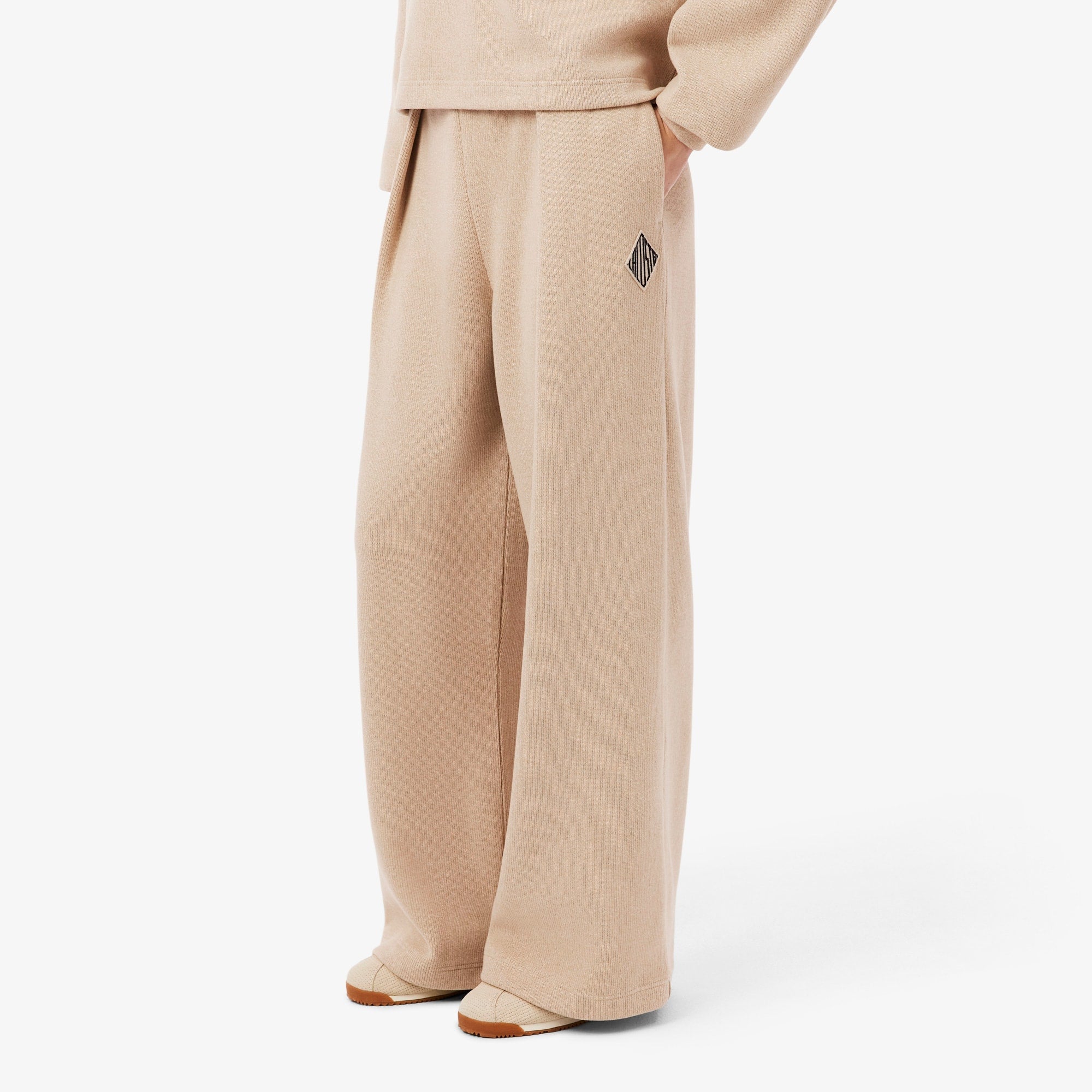 Wide Fit Sweatpants - Marron