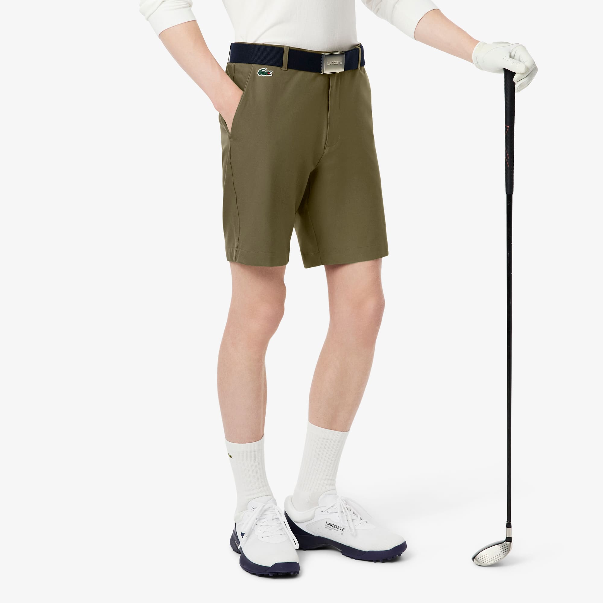 Men's Ultra Dry Golf Shorts - Khaki Green