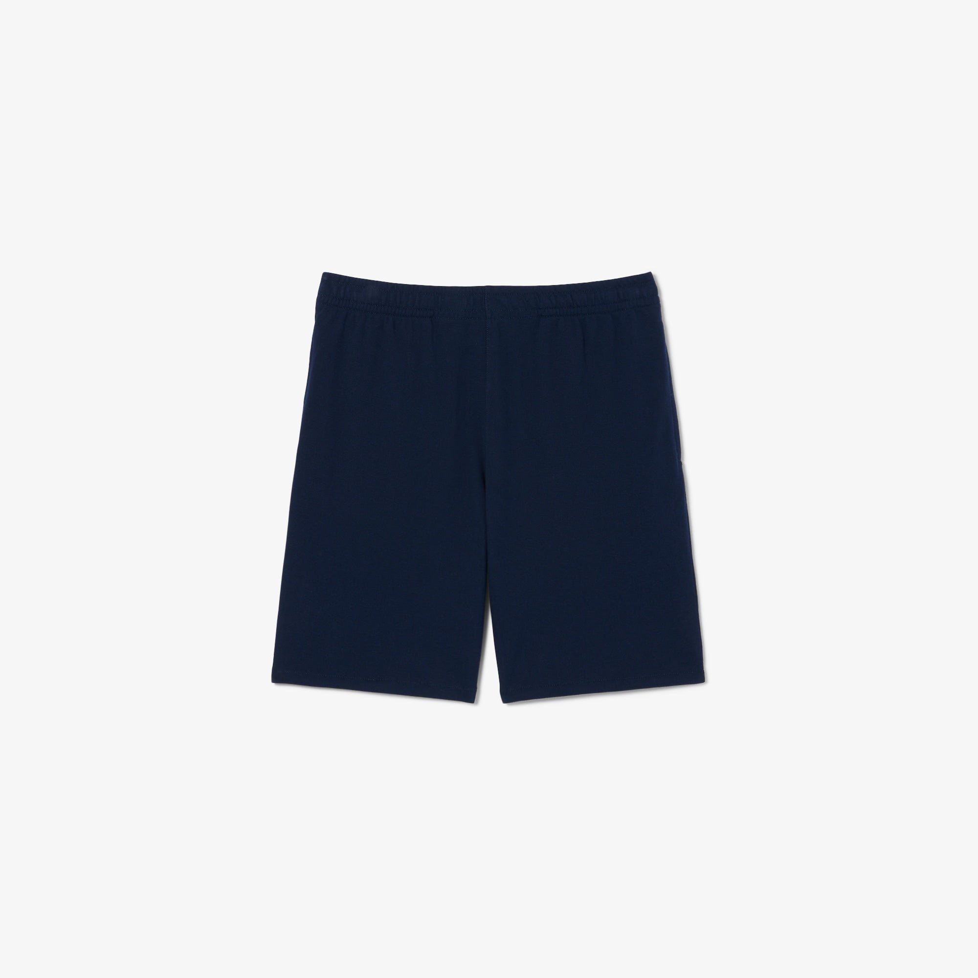 Piqué Relaxed Fit Shorts - Navy Blue
