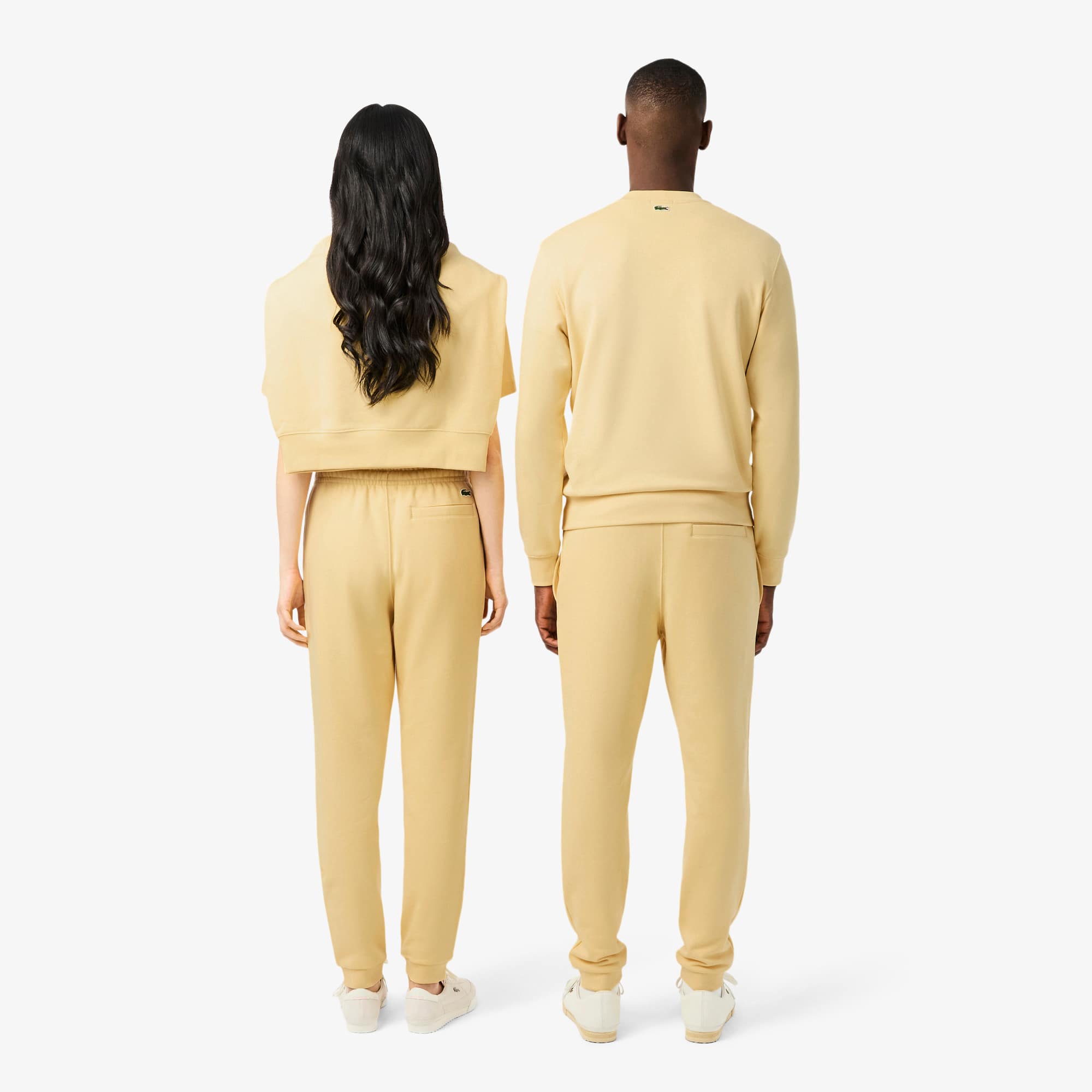 Unisex Tapered Leg Sweatpants - Yellow