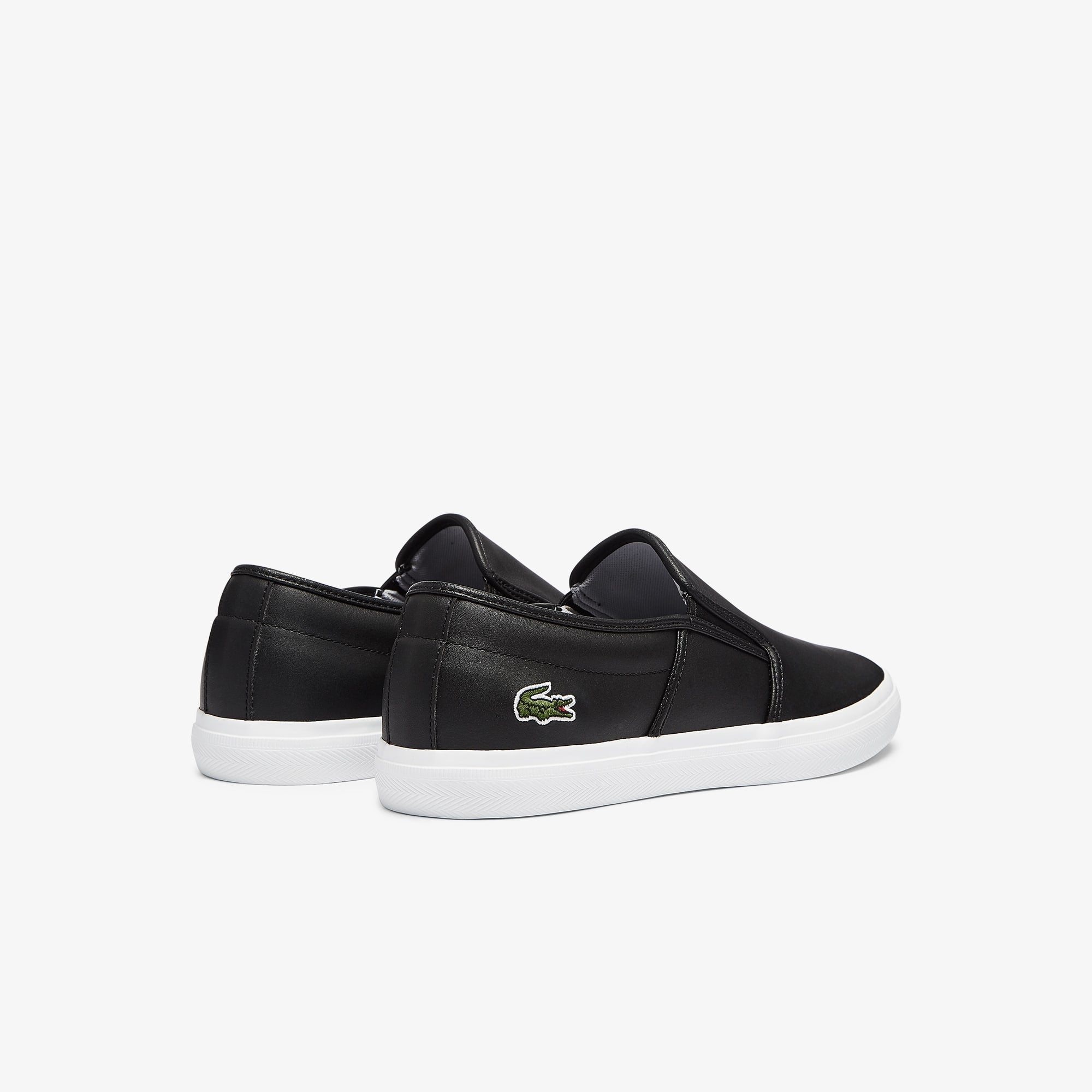 Men's Tatalya Leather Slip-On - Black & White