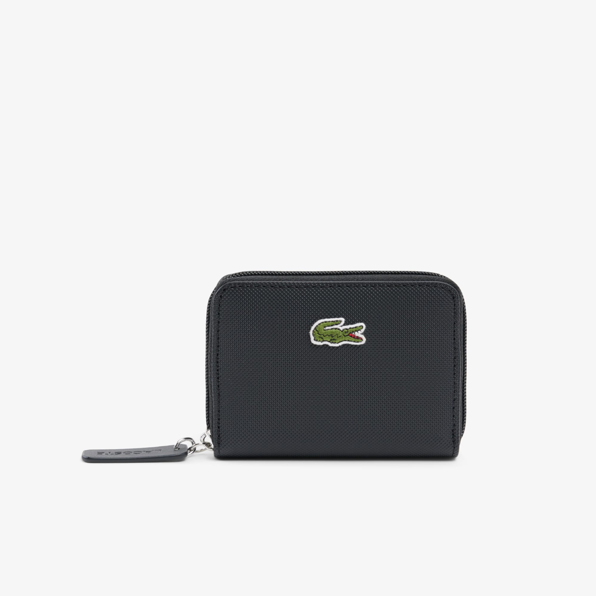 Mini Concept Zipped Coin Purse - Black