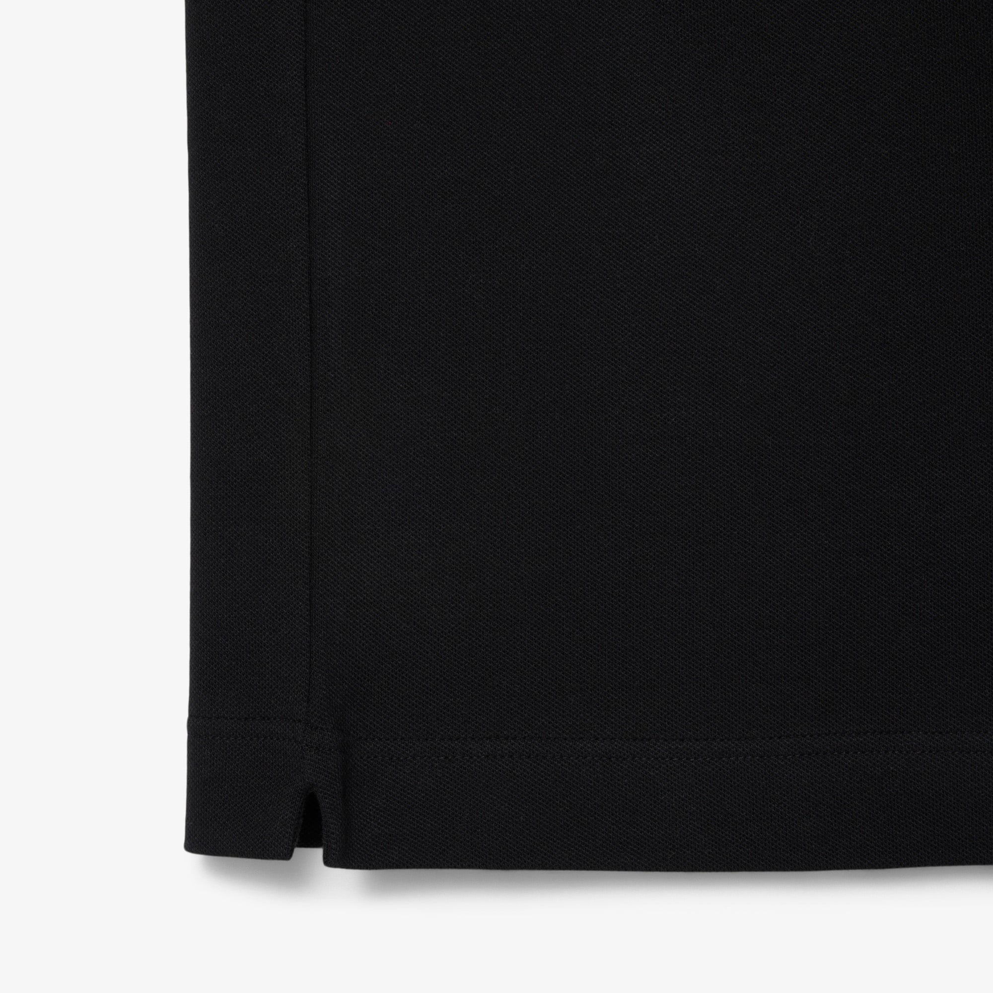 Men's Regular Fit Paris Stretch Piqué Polo - Black
