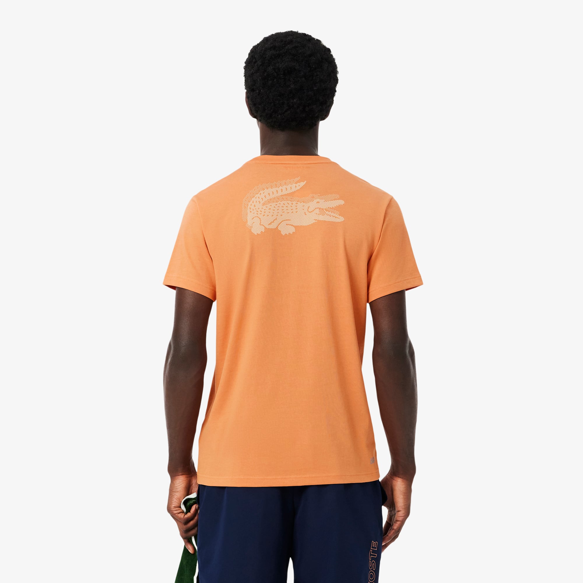 Ultra Dry Graphic Sport T-Shirt - Orange / Rose Pale