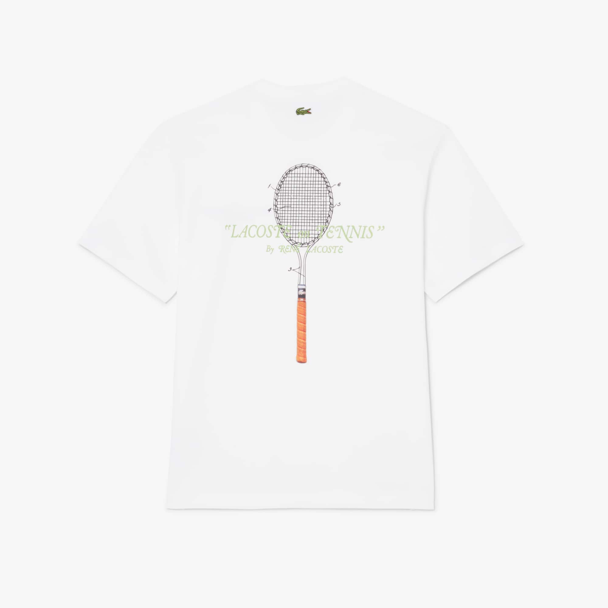 Embroidered Cotton T-Shirt - White