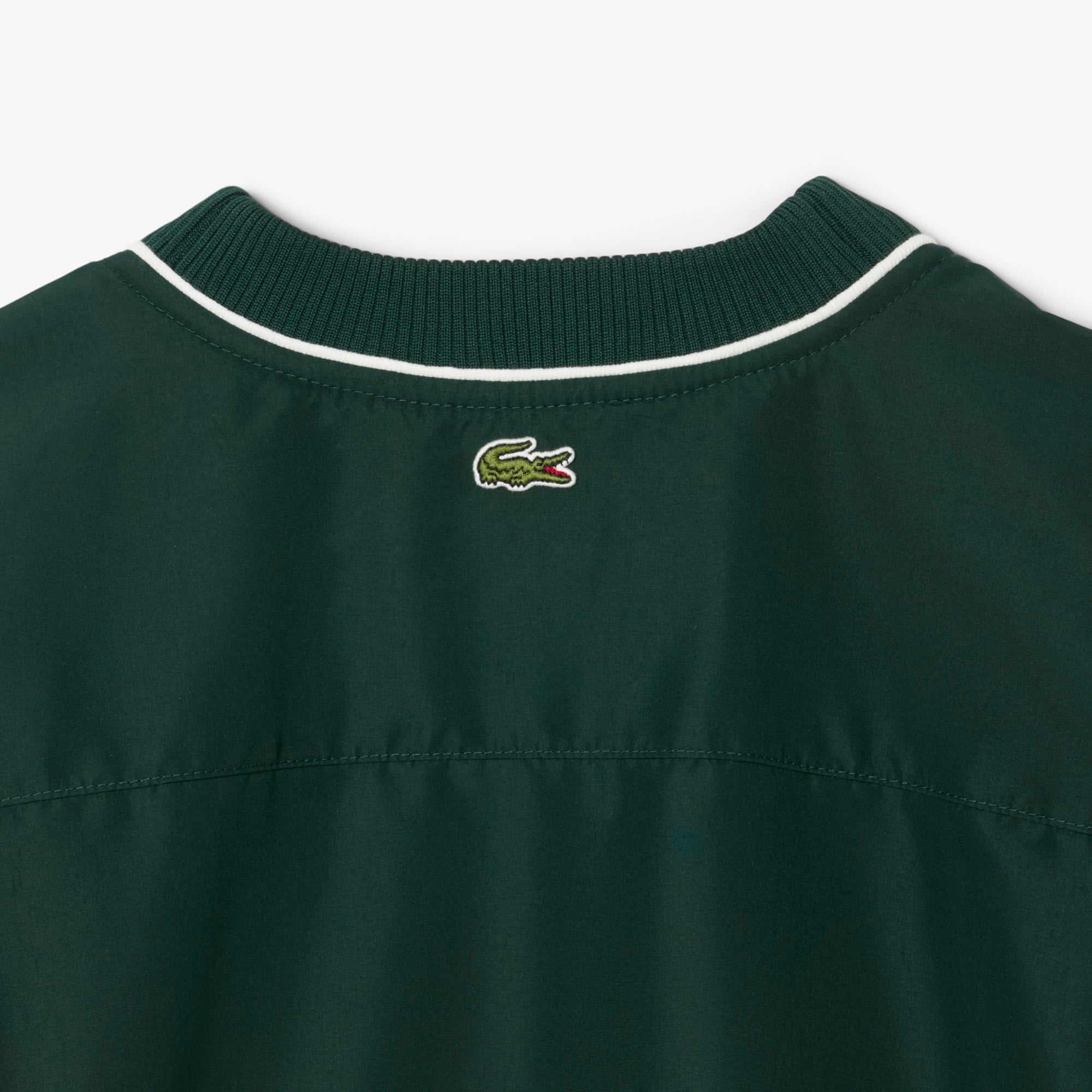 Women's Oversized Padded Nylon Cardigan - Forest green