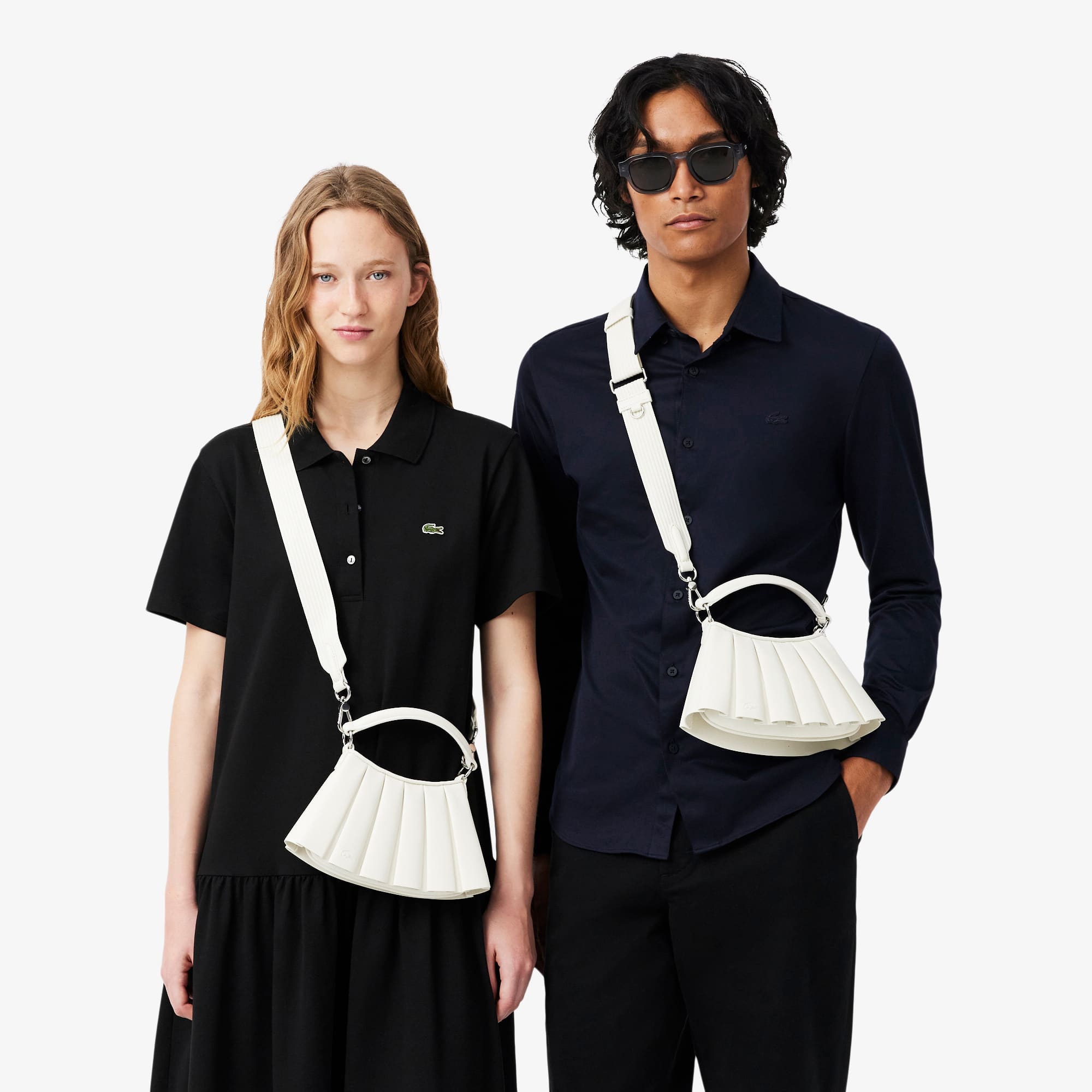Mini Lenglen Leather Bag - CRISTALLINE