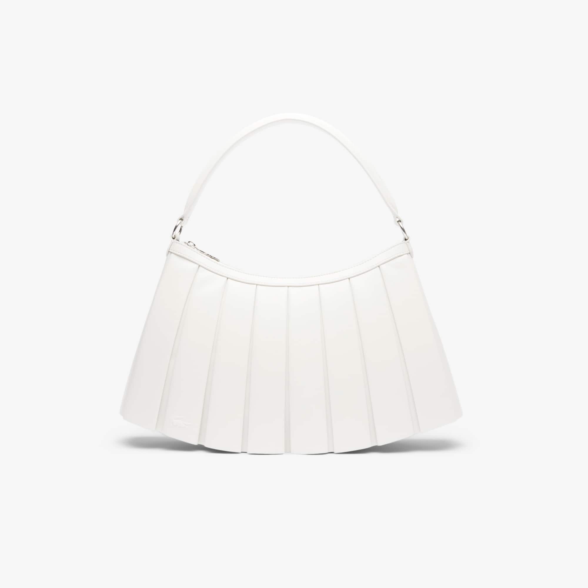 Large Lenglen Leather Bag - CRISTALLINE