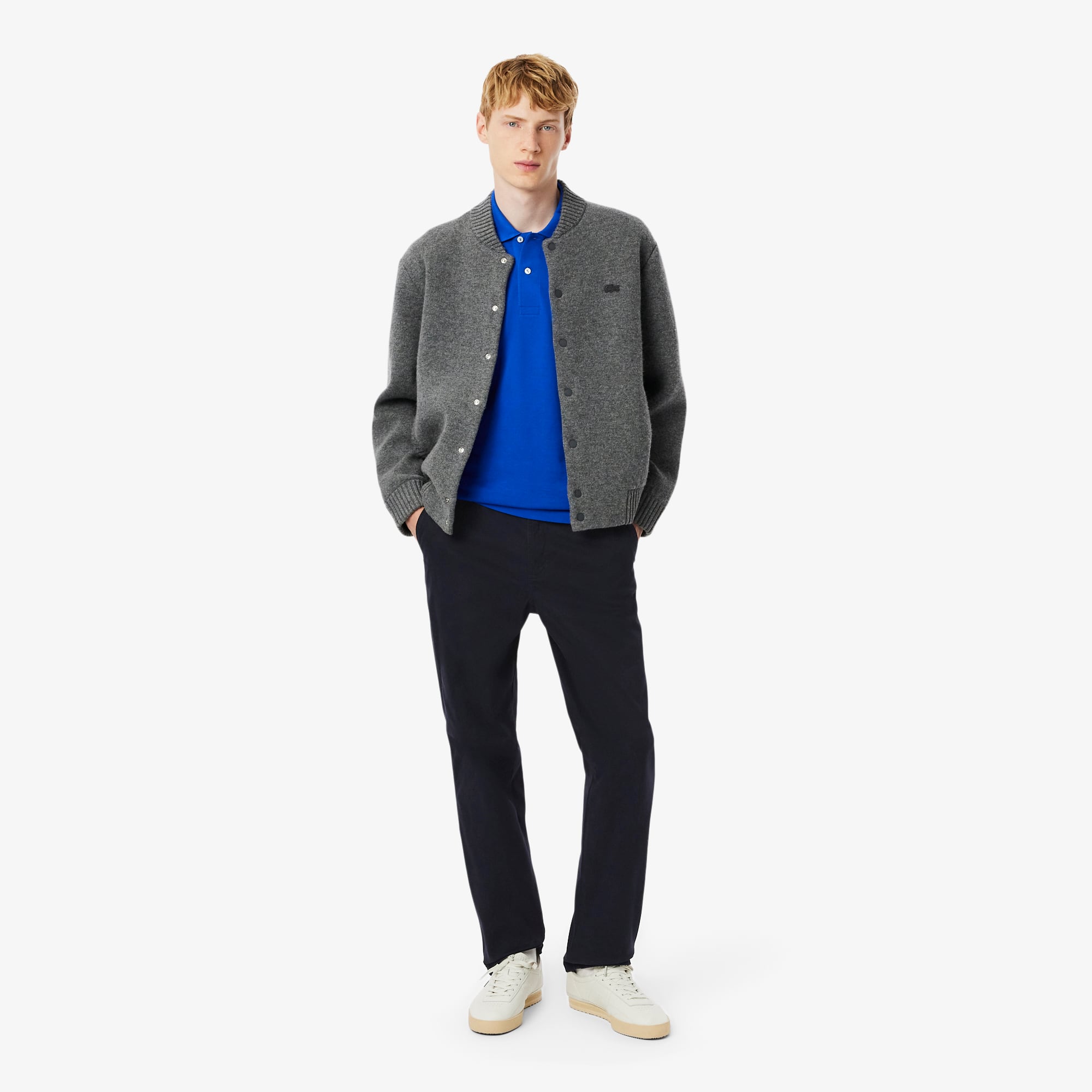 Men's Regular Fit Cotton Chino Pants - Abysm blue
