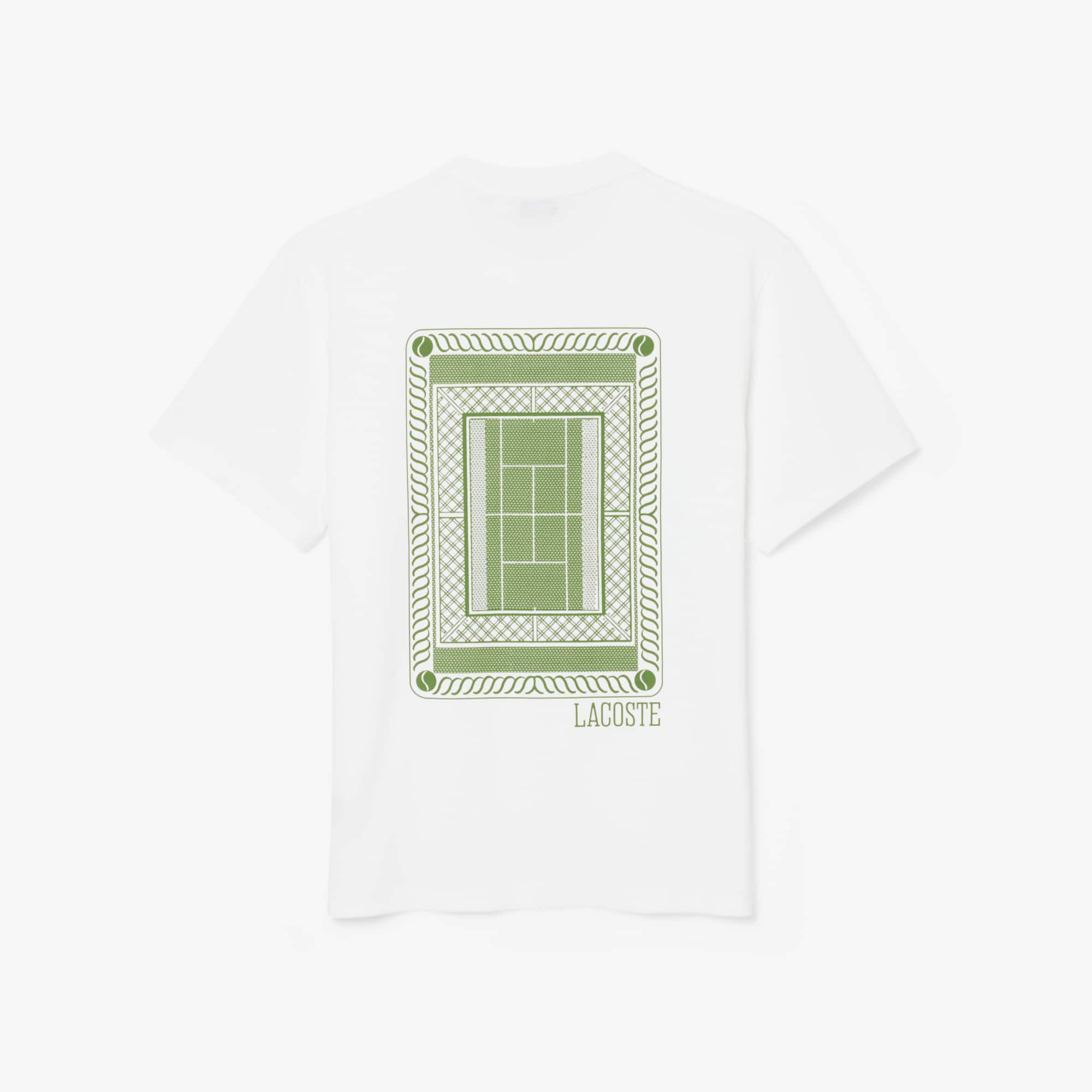 Printed Jersey T-Shirt - White