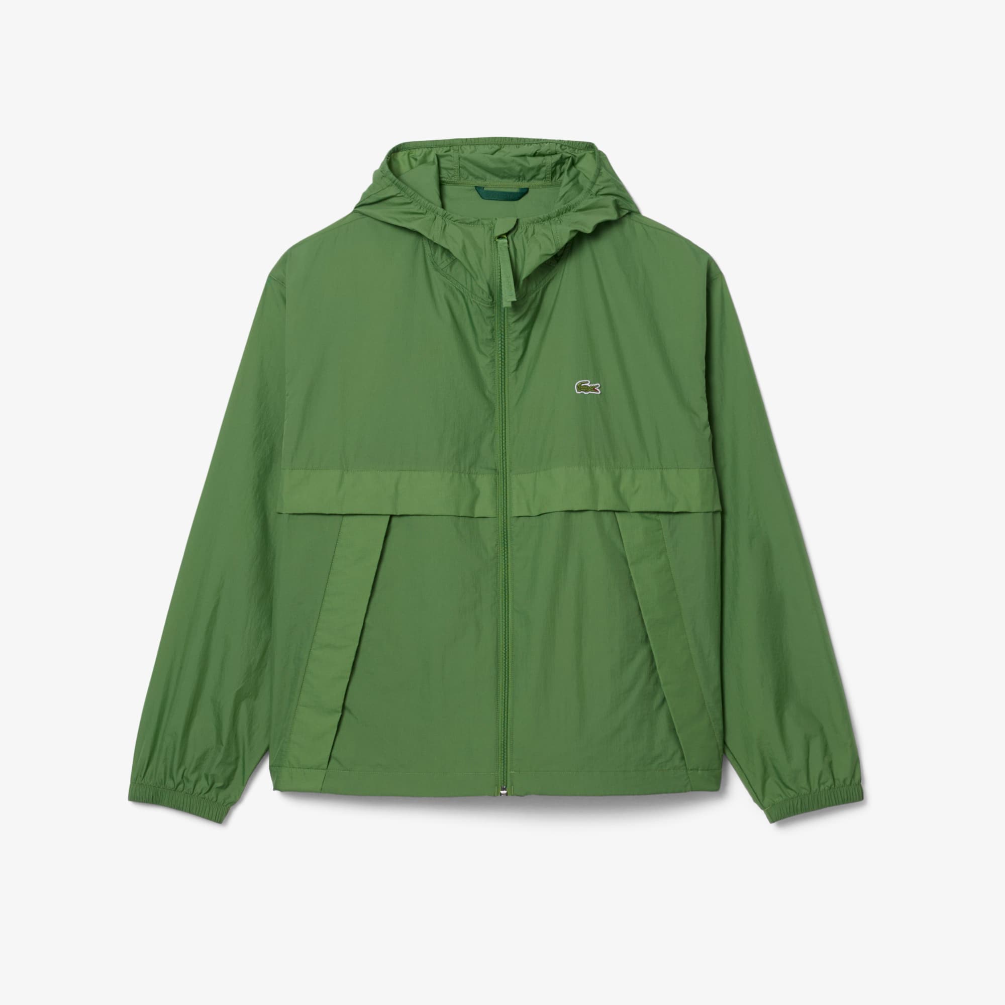 Water-Repellent Lightweight Packable Jacket - Green