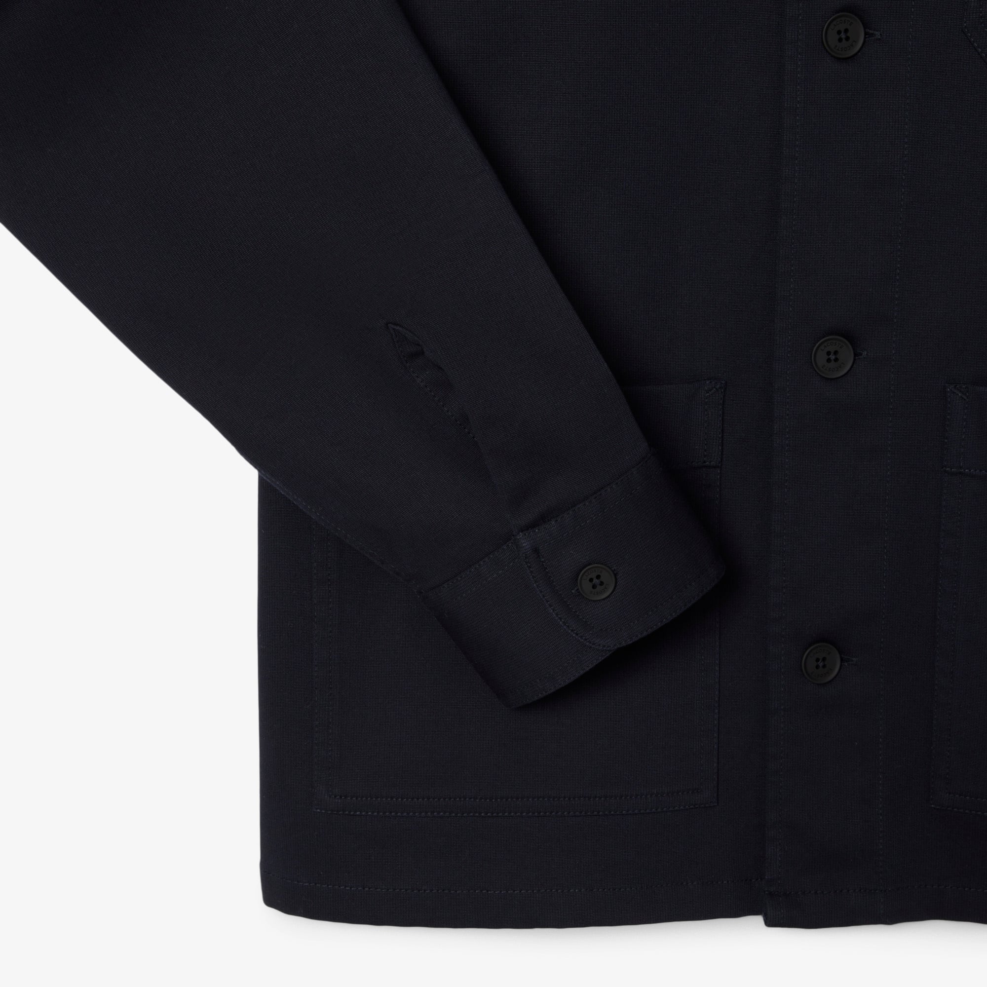 Men's Cotton Overshirt Jacket - Abysm blue