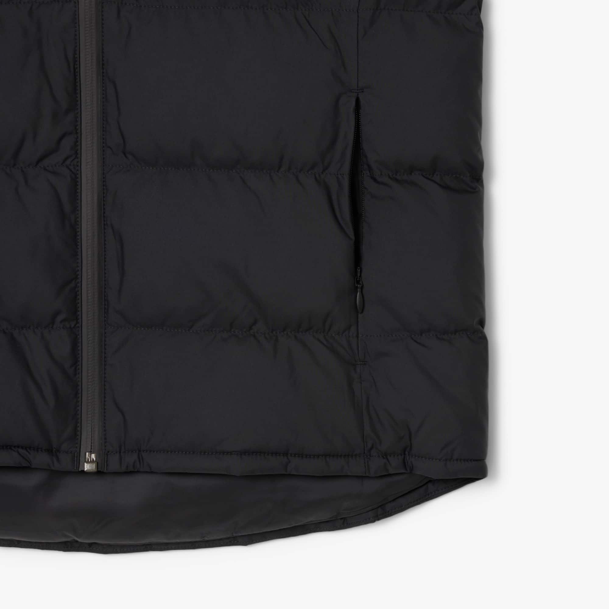 Women's Quilted Down Vest - Black